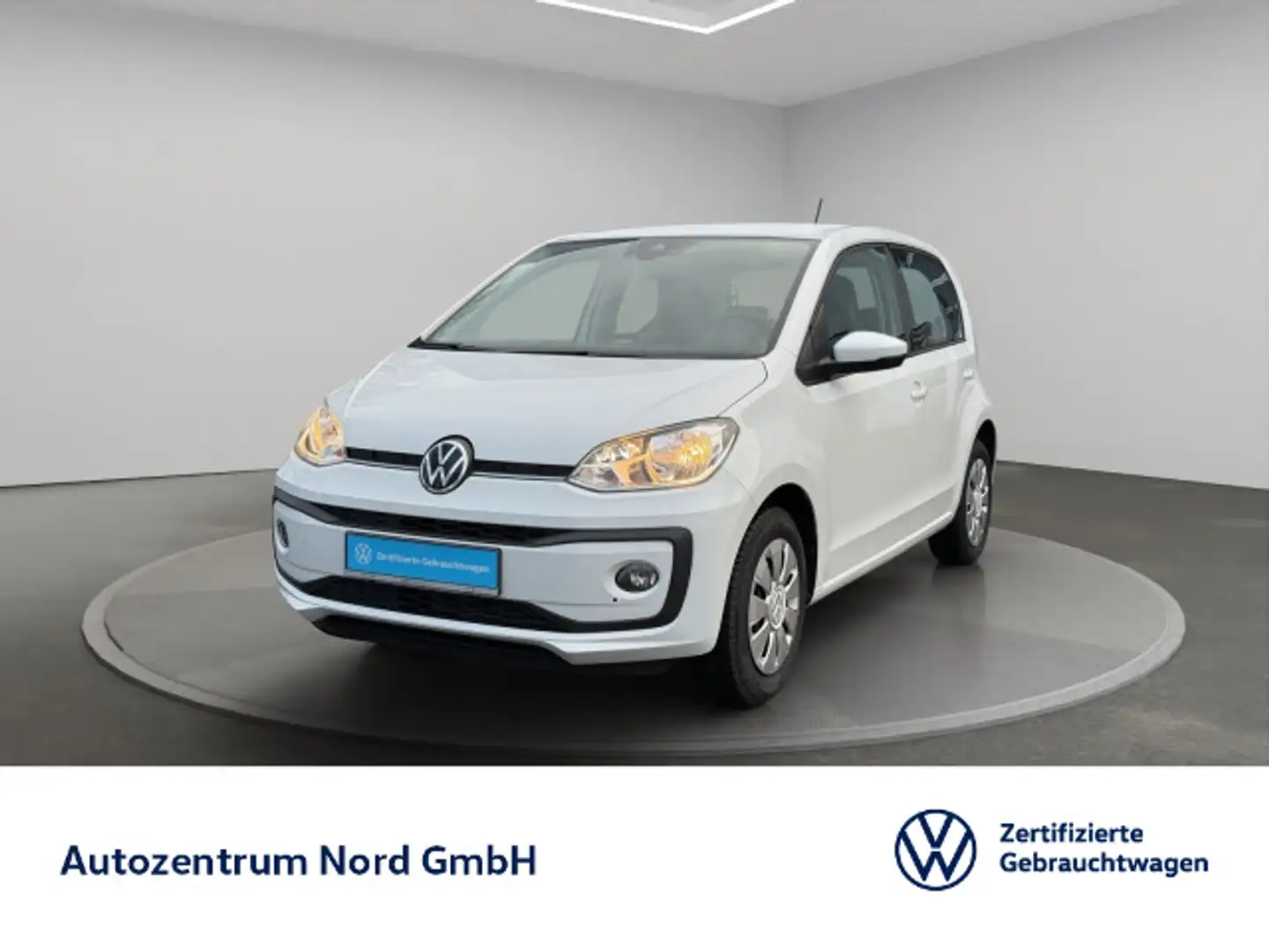 Volkswagen up! 1.0 move up! KLIMA+NAVI+TEMP+KAMERA+SITZHZG. Weiß - 1