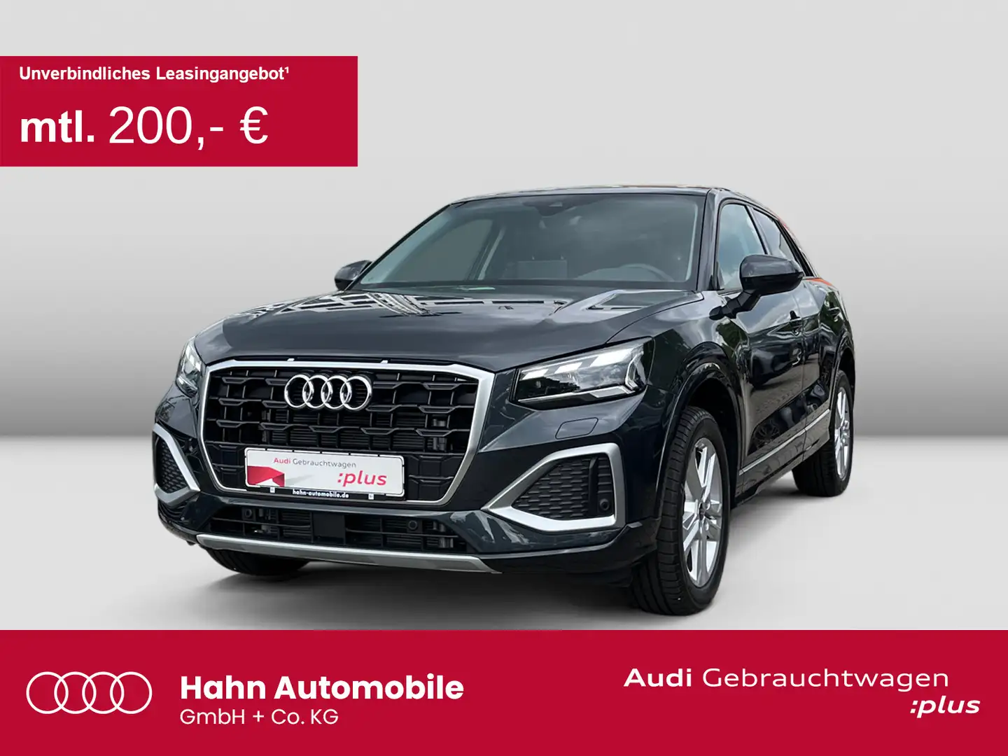 Audi Q2 35 TFSI advanced Pano CAM Navi Matrix AHK Grau - 1