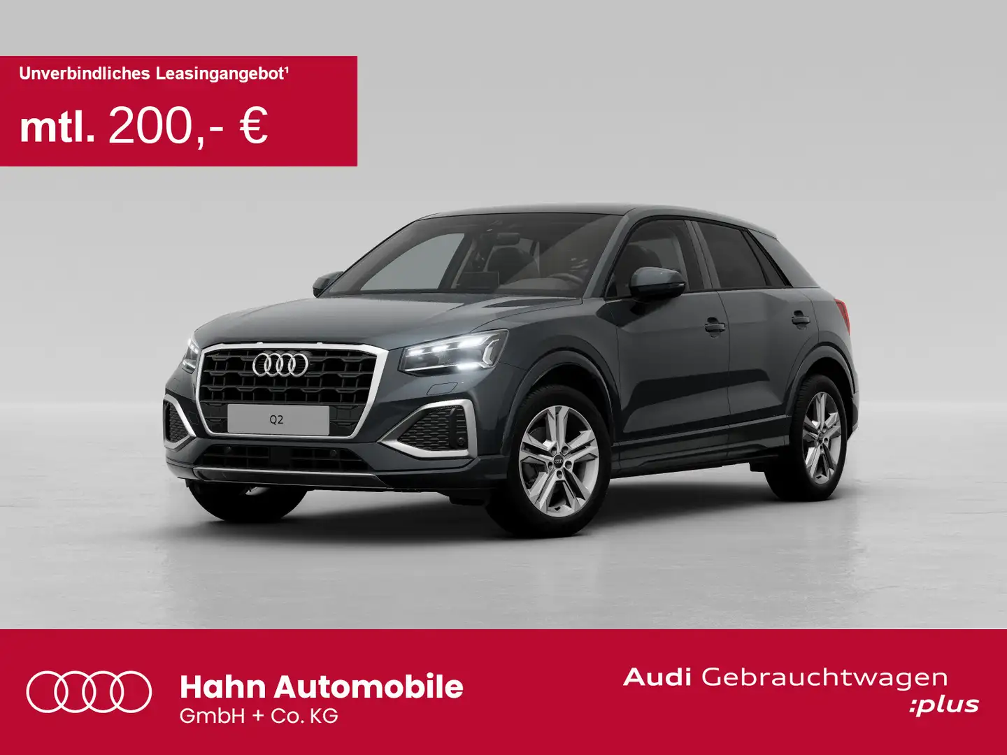Audi Q2 35 TFSI advanced Leder Pano CAM Navi Matrix Grau - 1