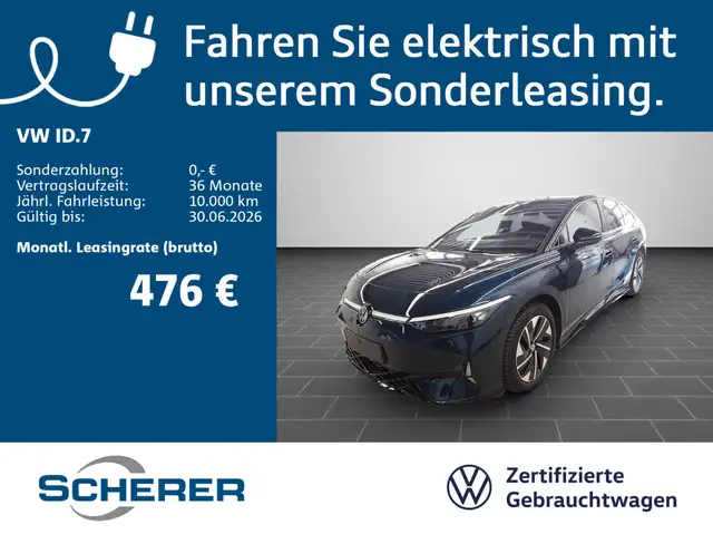 Volkswagen ID.7 GTX GTX 4MOTION 86 kWh AHK/RFK/NAVI/LED/Gar