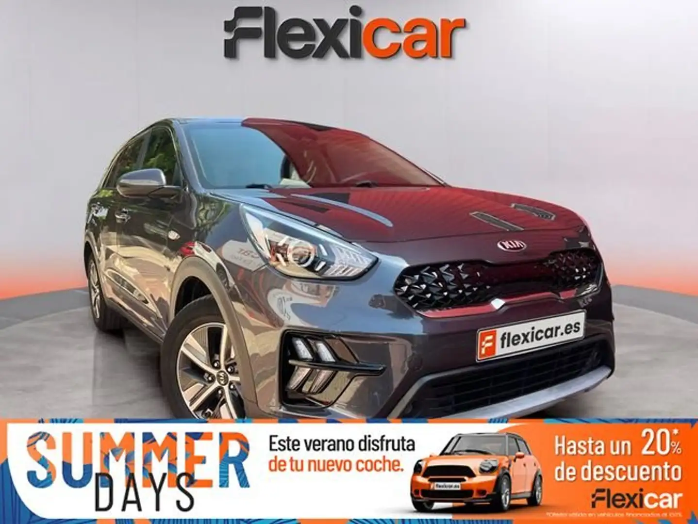 Kia Niro 1.6+GDi+HEV+104kW+%28141CV%29+Drive Gris - 1