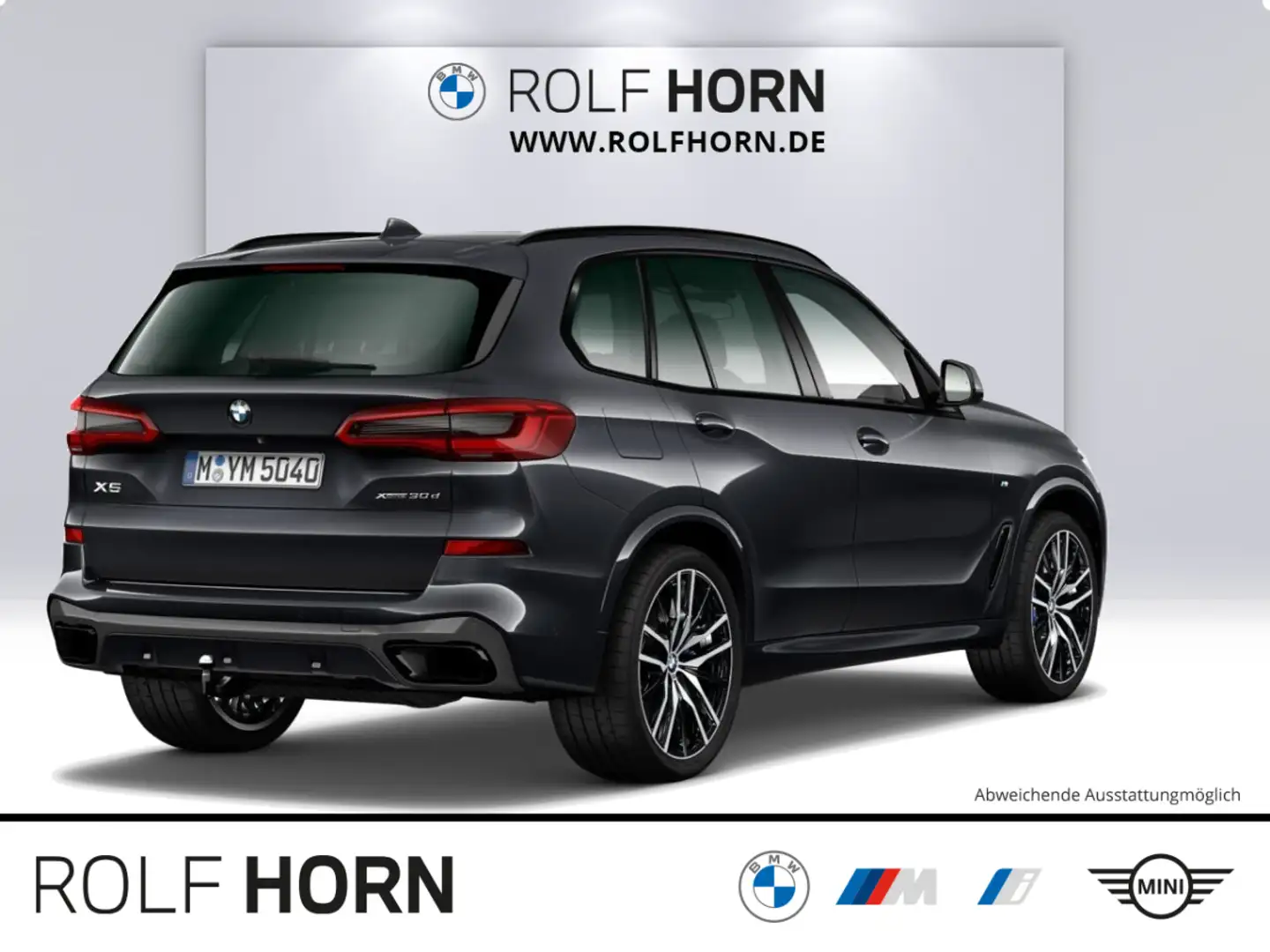 BMW X5 xDrive30d M Sport HUD AHK Pano Laser HiFi 22" Grijs - 2