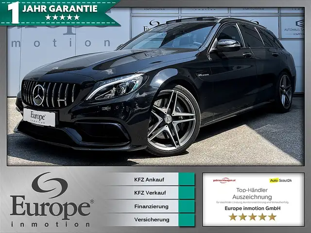 Mercedes-Benz C 63 AMG T /Performance Auspuff & Lenkrad/LED/