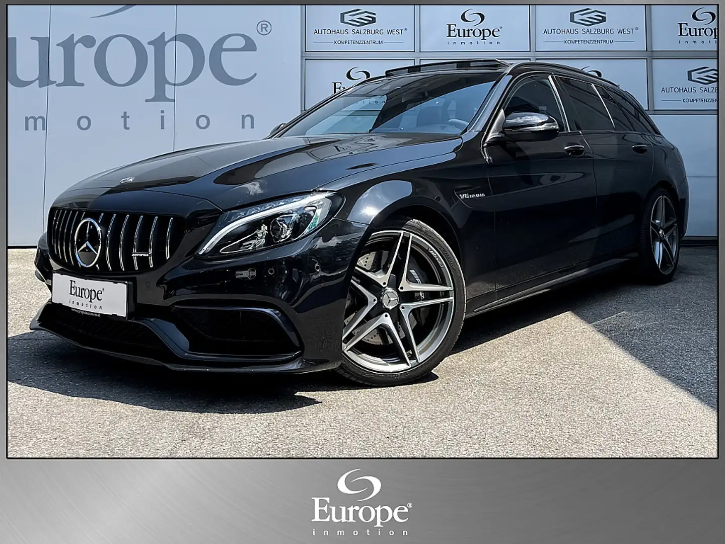 Mercedes-Benz C 63 AMG T /Performance Auspuff & Lenkrad/LED/ Schwarz - 2