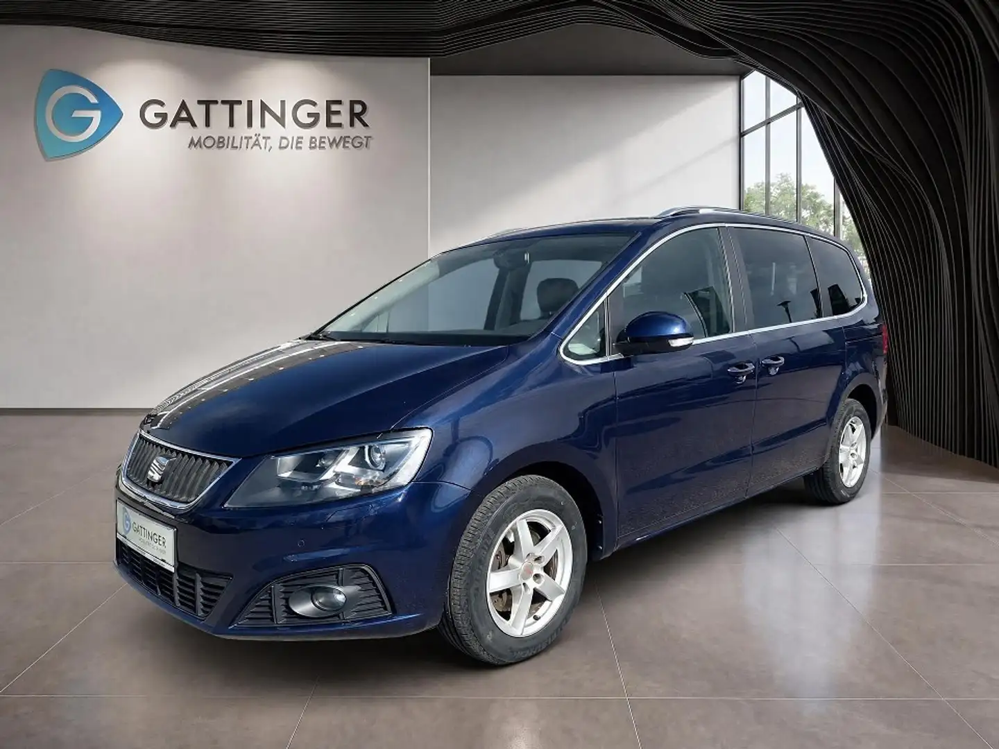 SEAT Alhambra Executive 2,0 TDI CR DSG Blau - 2