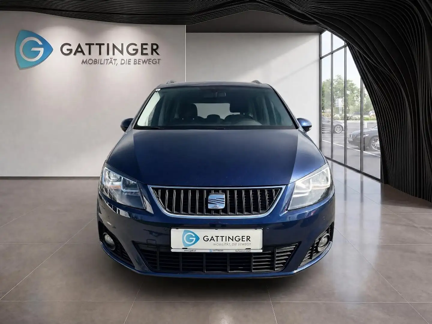 SEAT Alhambra Executive 2,0 TDI CR DSG Blau - 1
