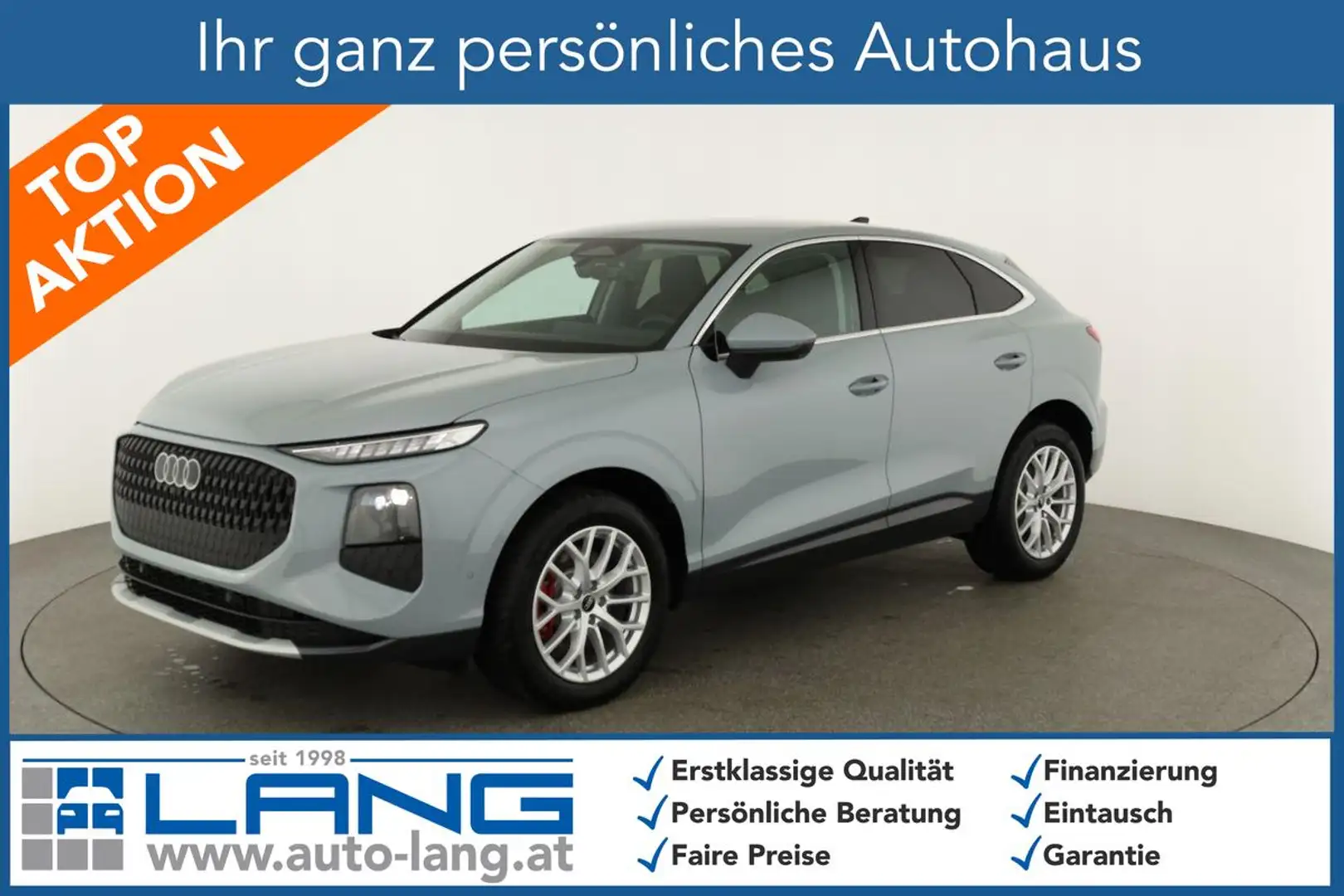 Audi Q3 Sportback TFSI quattro 150 kW quattro, AHK, Nav... Grau - 1