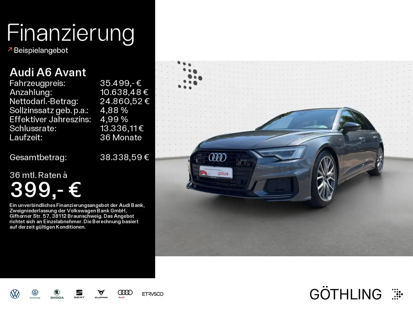 Audi A6 TFSI e Sport 55 e quattro 270kW S tro*M Gris - 1