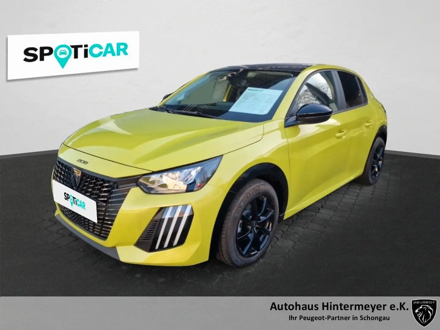 Peugeot 208 Active Gelb - 1