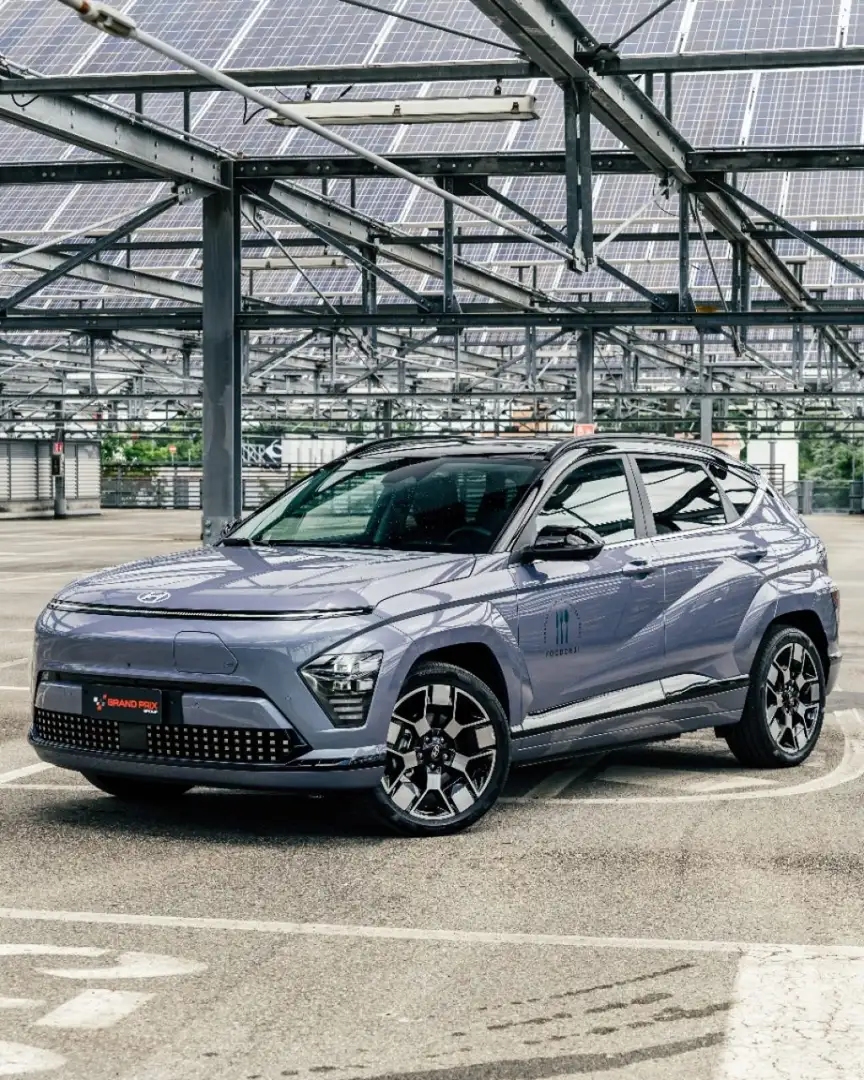 Hyundai KONA EV 64.8 KWh Exclusive Grigio - 1