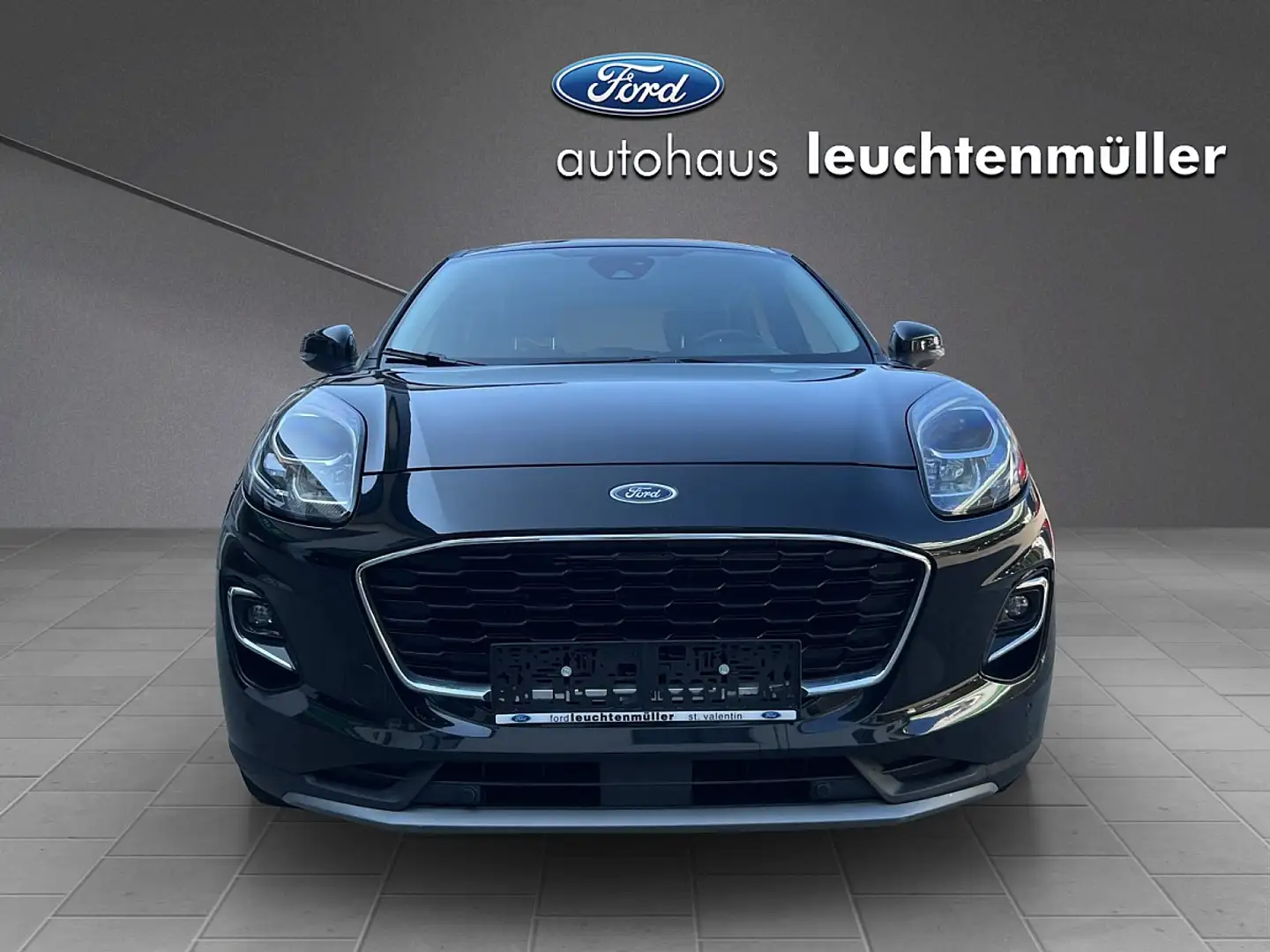 Ford Puma 1,0 EcoBoost Hybrid Titanium Schwarz - 2