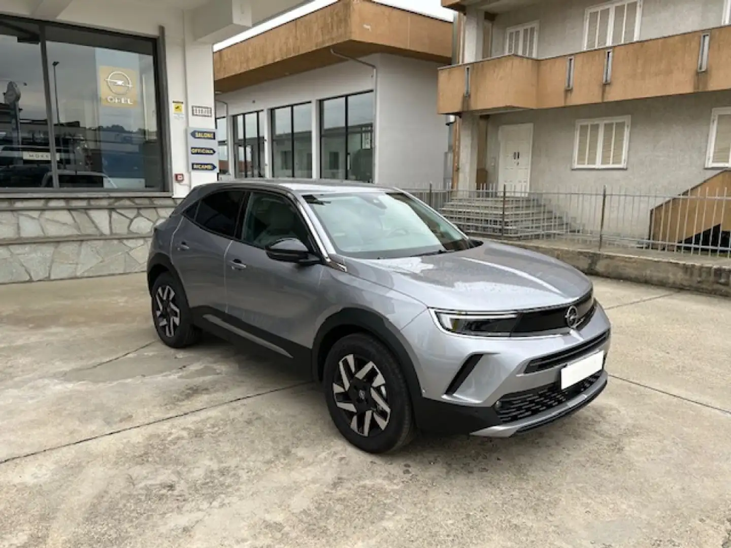 Opel Mokka 1.2 Turbo 136 CV Elegance UNICO PROPRIETARIO Grigio - 2