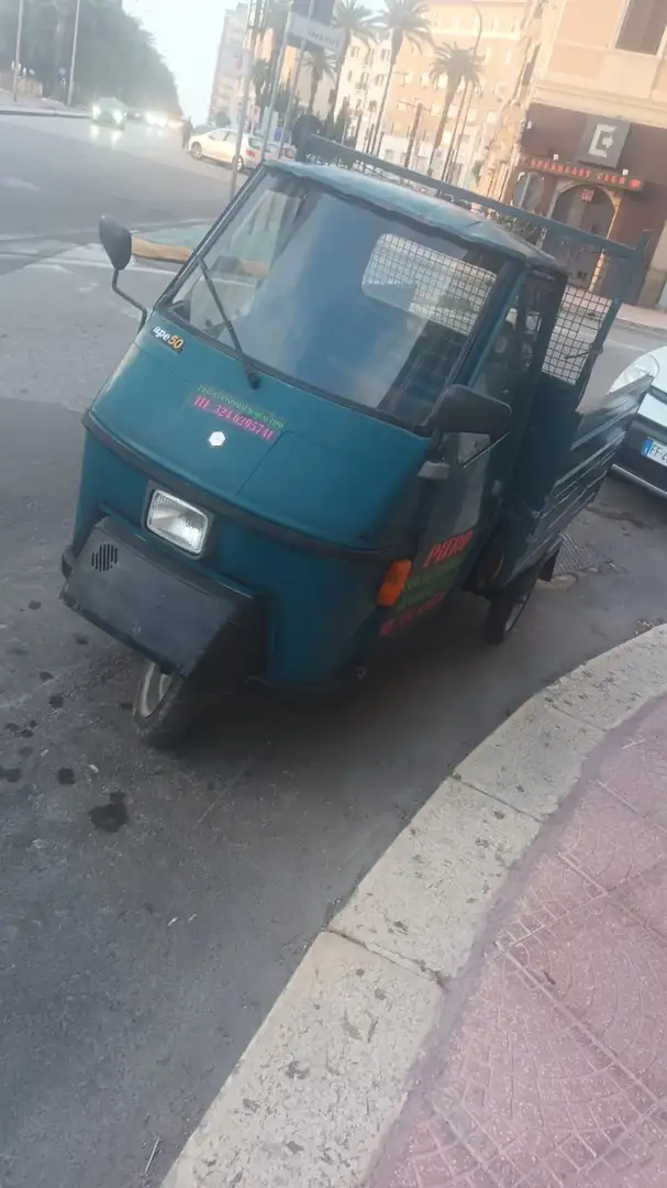 Piaggio Ape Ape Car motore nuovo 125 ricondizionato tutto, ASI Blau - 1