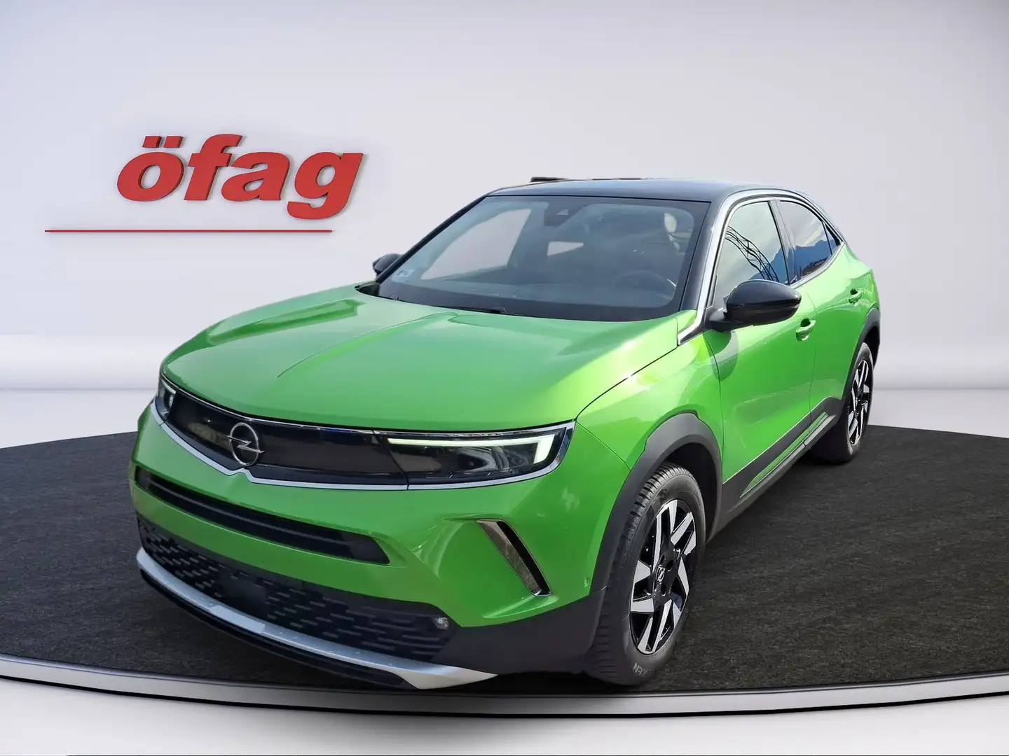 Opel Mokka 1.2 Turbo Elegance Aut. LED+Navi+SHZ+Kam. Grün - 2