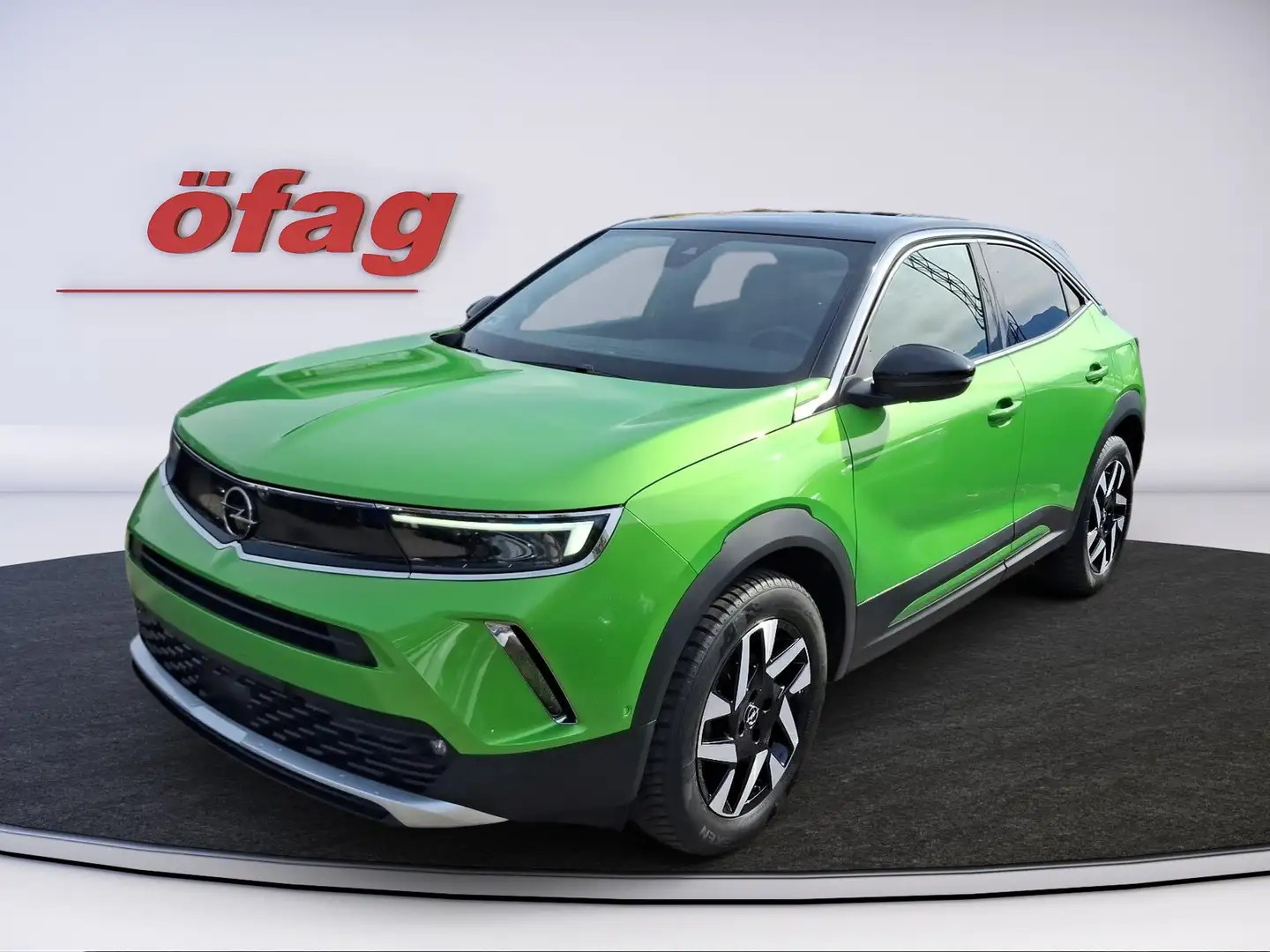 Opel Mokka 1.2 Turbo Elegance Aut. LED+Navi+SHZ+Kam. Grün - 1
