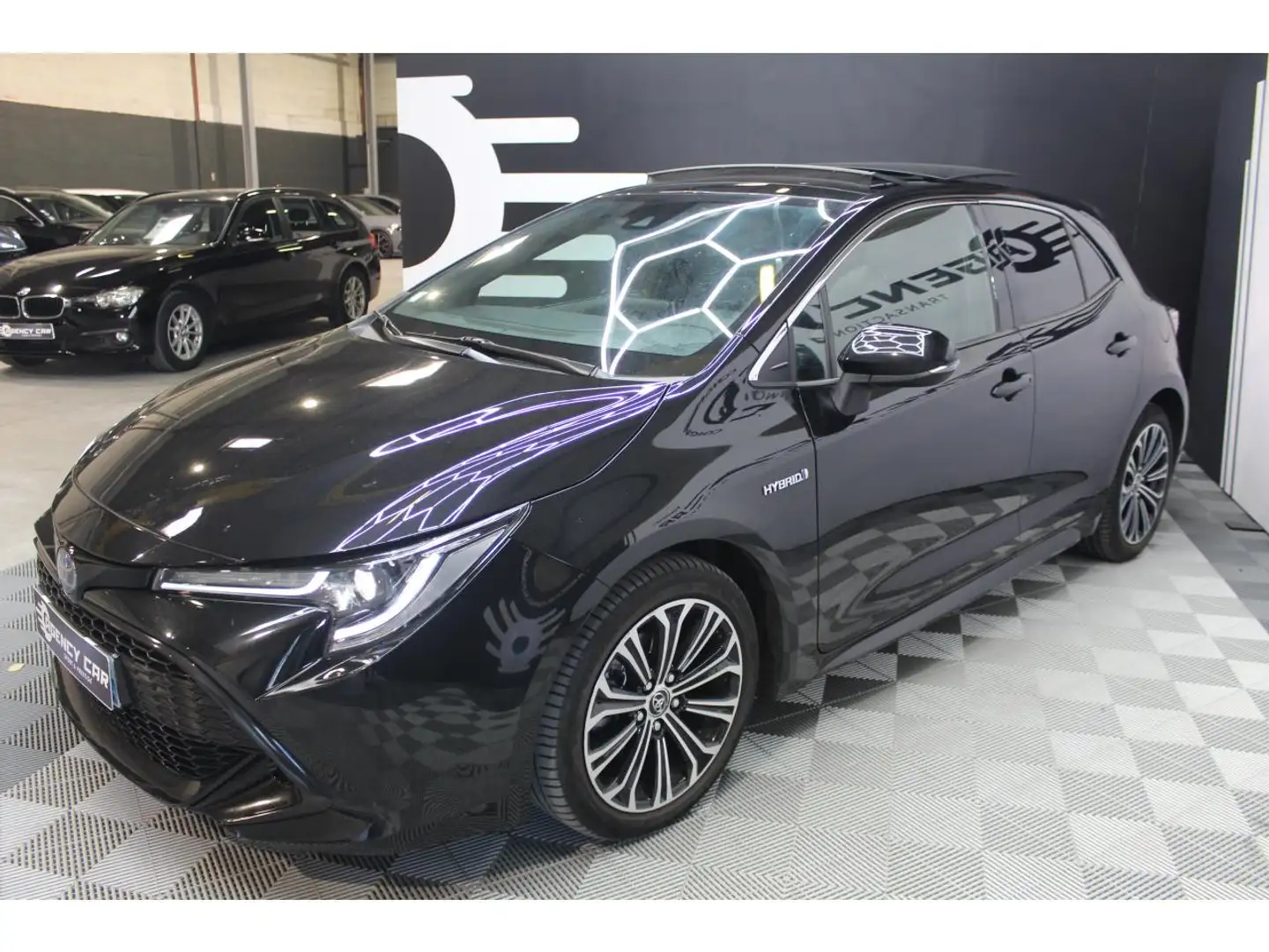 Toyota Corolla Hybride 122h - BV CVT Design PHASE 1 Noir - 2