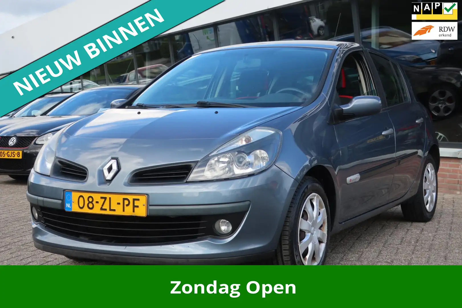 Renault Clio 1.2 TCE Rip Curl AIRCO_CRUIS_TREKHAAK. Bleu - 1