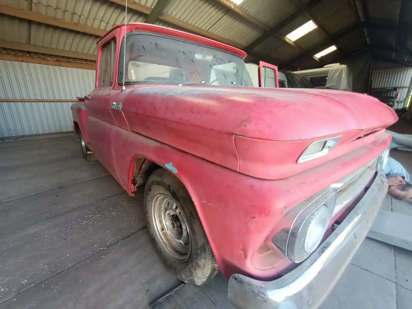 Oldtimer Chevrolet C10 Czerwony - 2