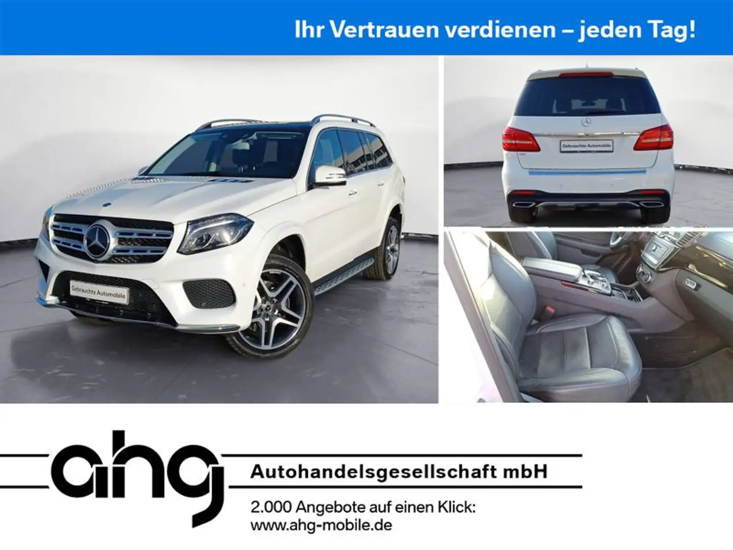 Mercedes-Benz GLS 350 d 4MATIC AMG Line Standheizung! AHK White - 1