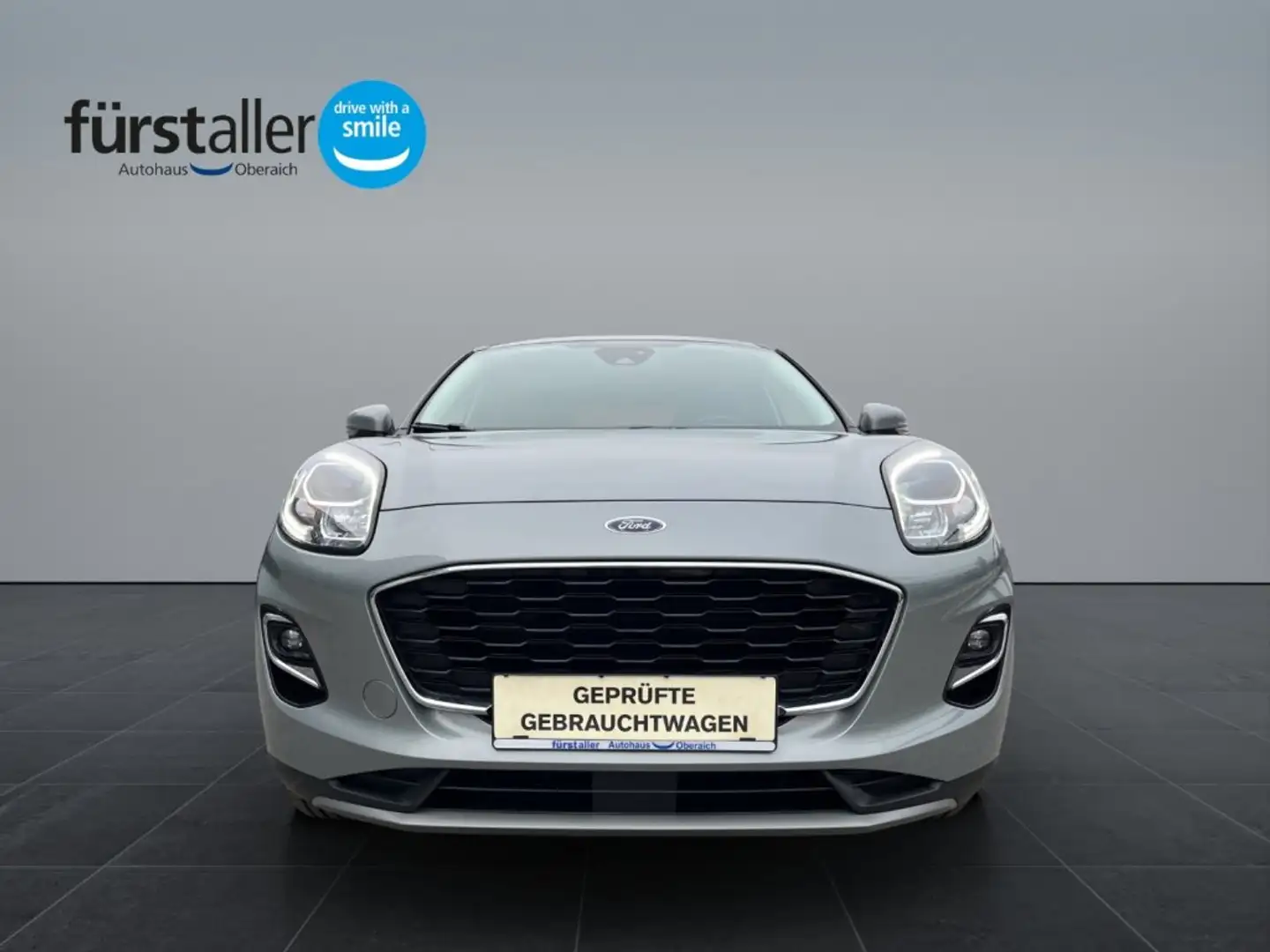 Ford Puma 1,0 EcoBoost Hybrid Titanium Grau - 2