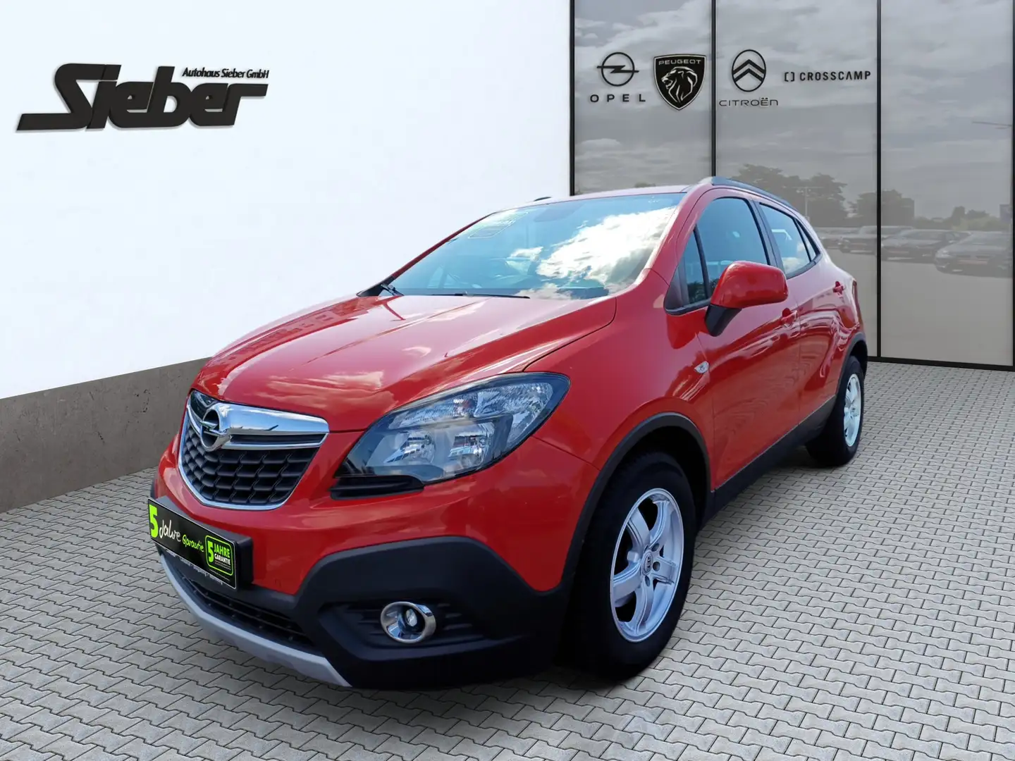 Opel Mokka 1.4 Turbo Edition Sitzheizung Kamera Navi Rot - 2