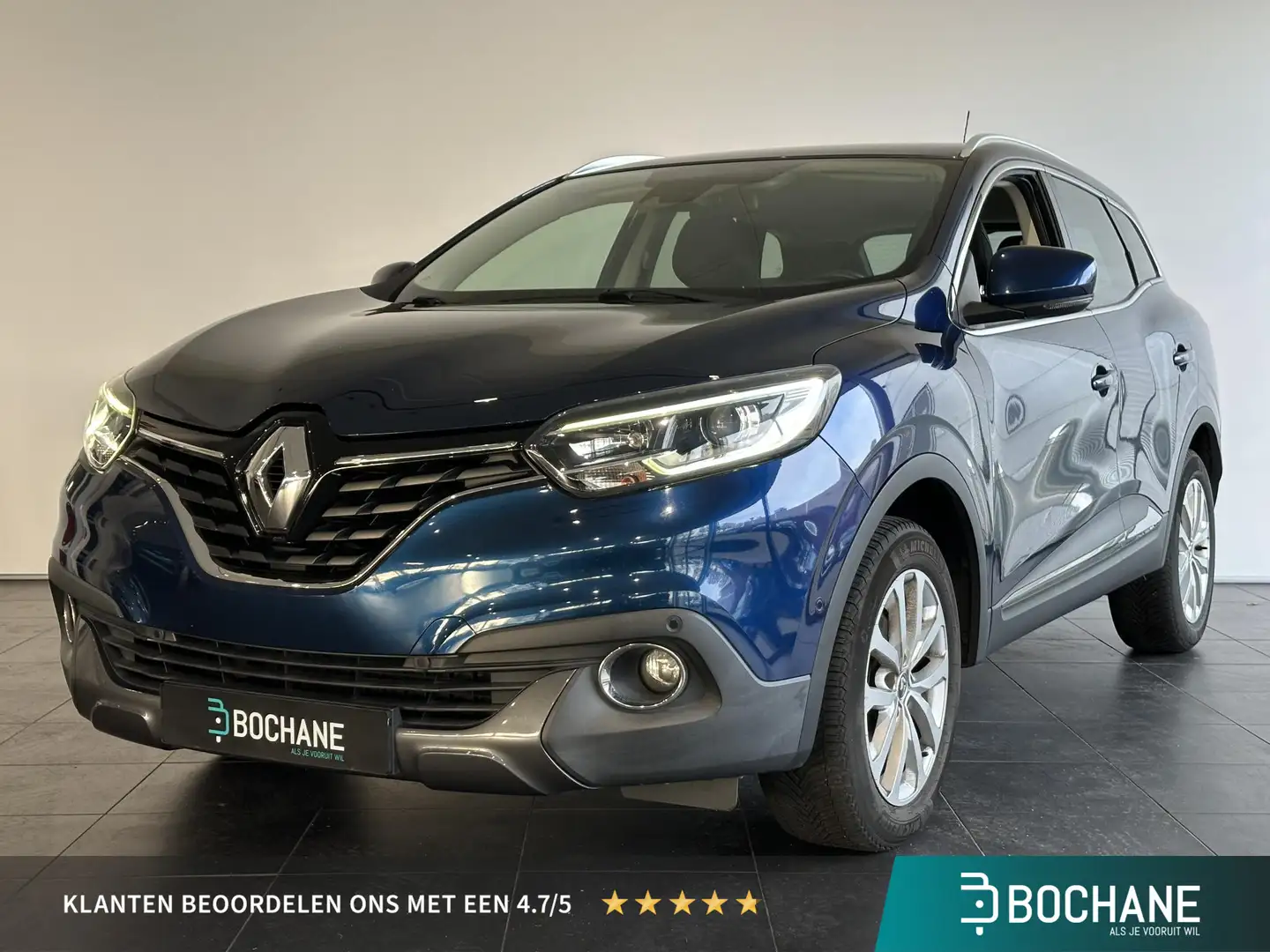 Renault Kadjar 1.2 TCe Intens NAVIGATIE | TREKHAAK | PARKEERSENSO Bleu - 1