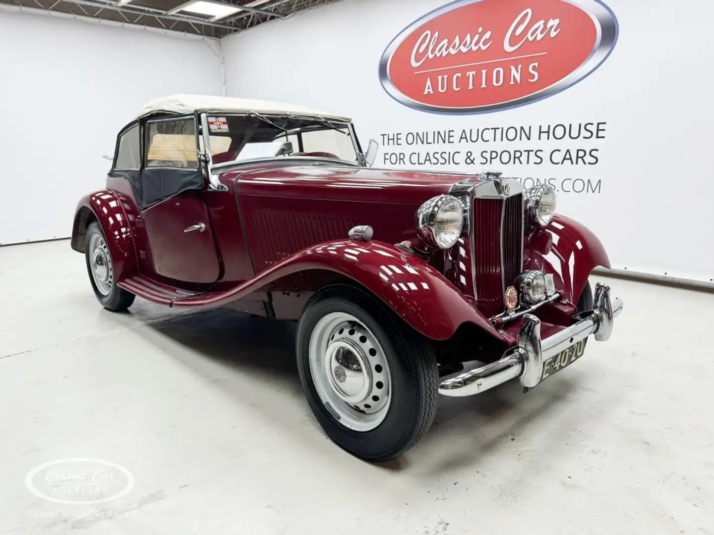 MG TD TD-2 - ONLINE AUCTION Rot - 2