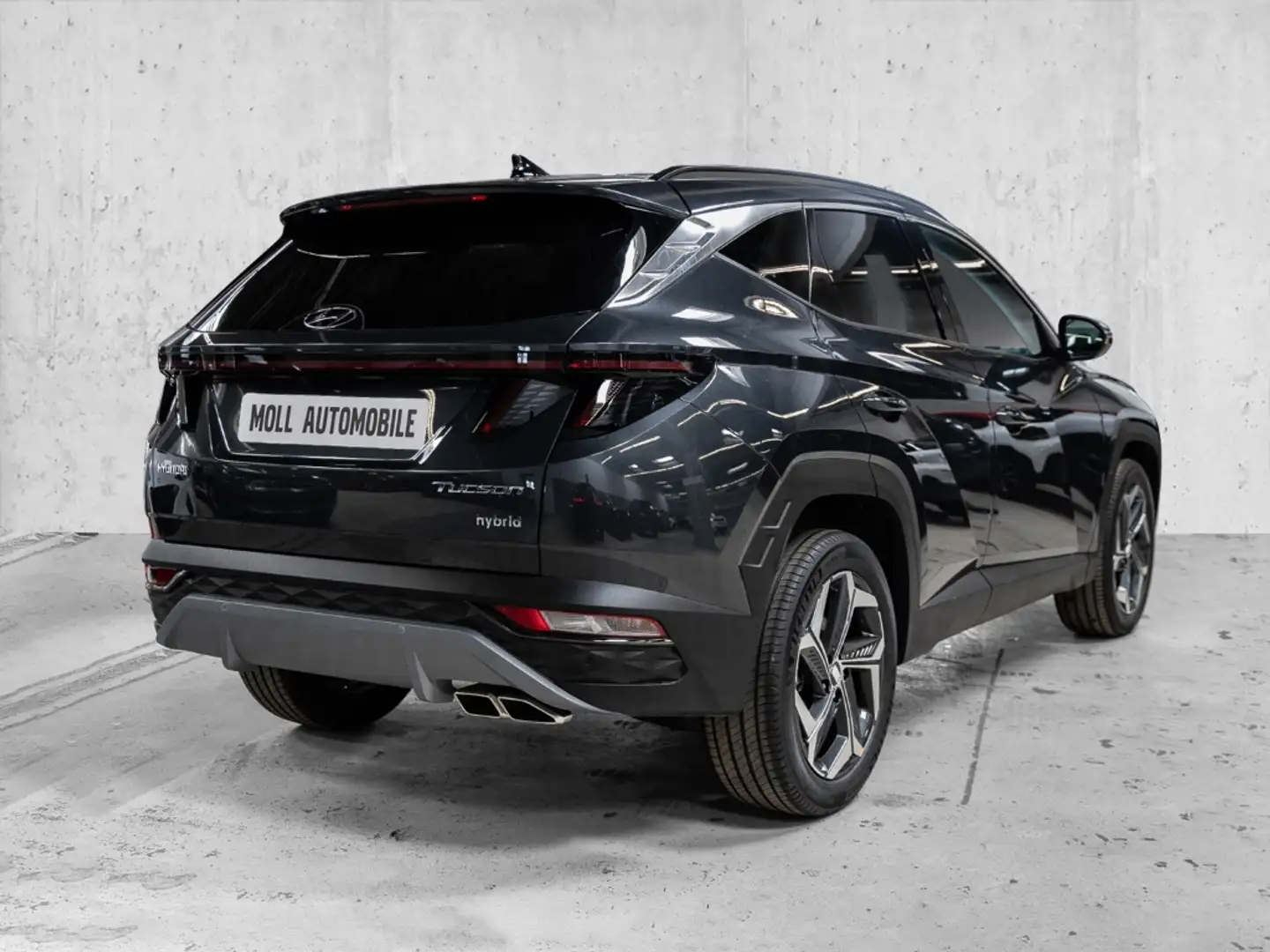 Hyundai TUCSON Prime Mild-Hybrid 2WD 1.6 T-GDI Assist.-Paket Pano Schwarz - 2