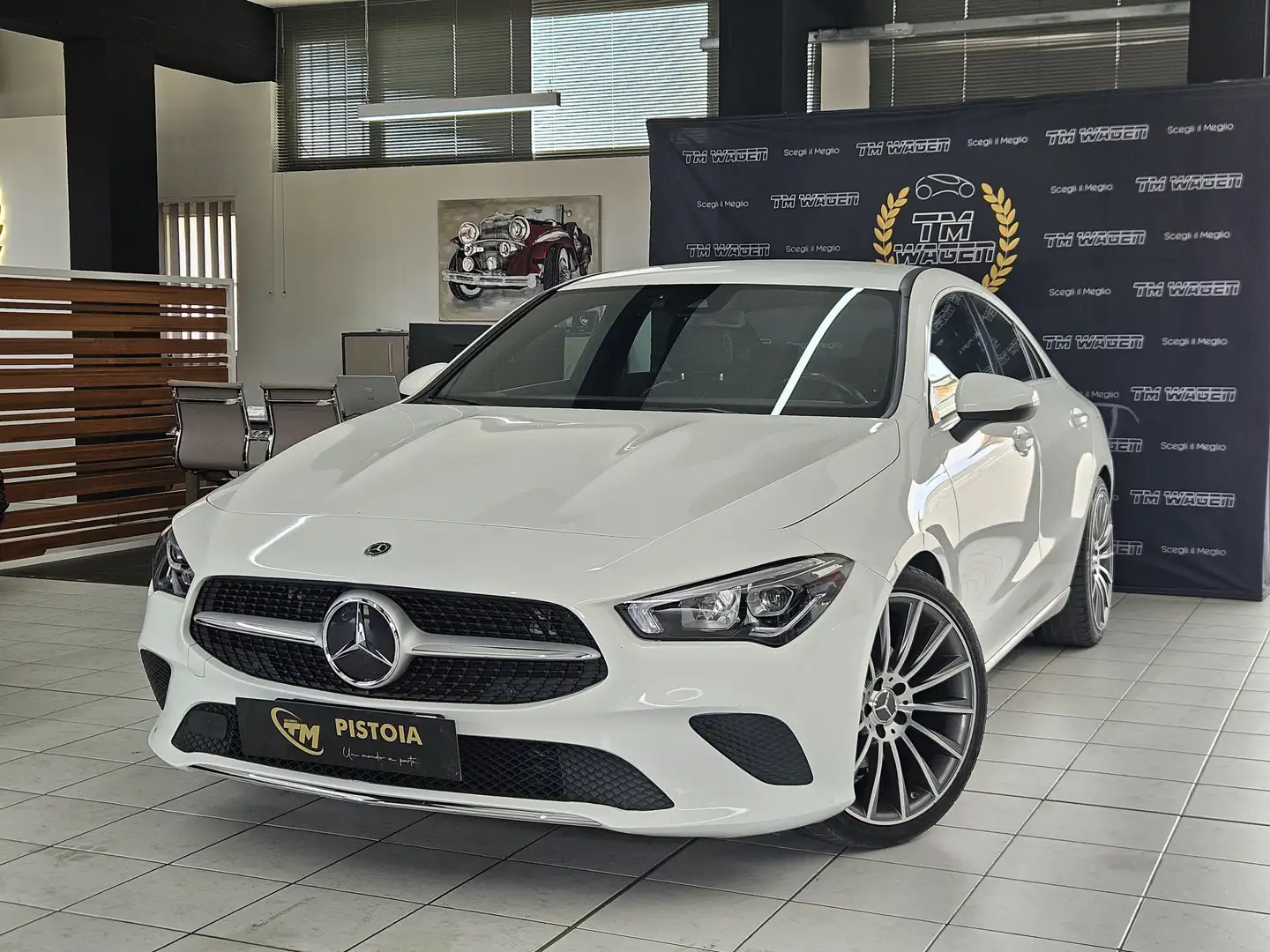 Mercedes-Benz CLA 200 Coupe d Sport auto Bianco - 1