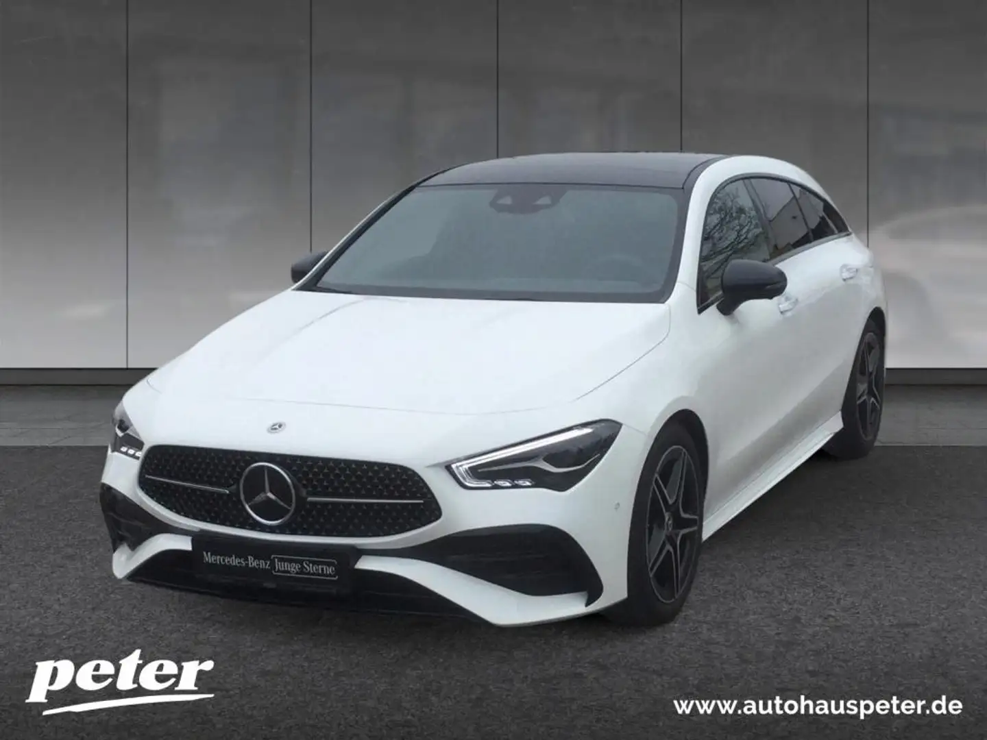 Mercedes-Benz CLA 220 d Shooting Brake AMG, Distronic, AHV Blanc - 1