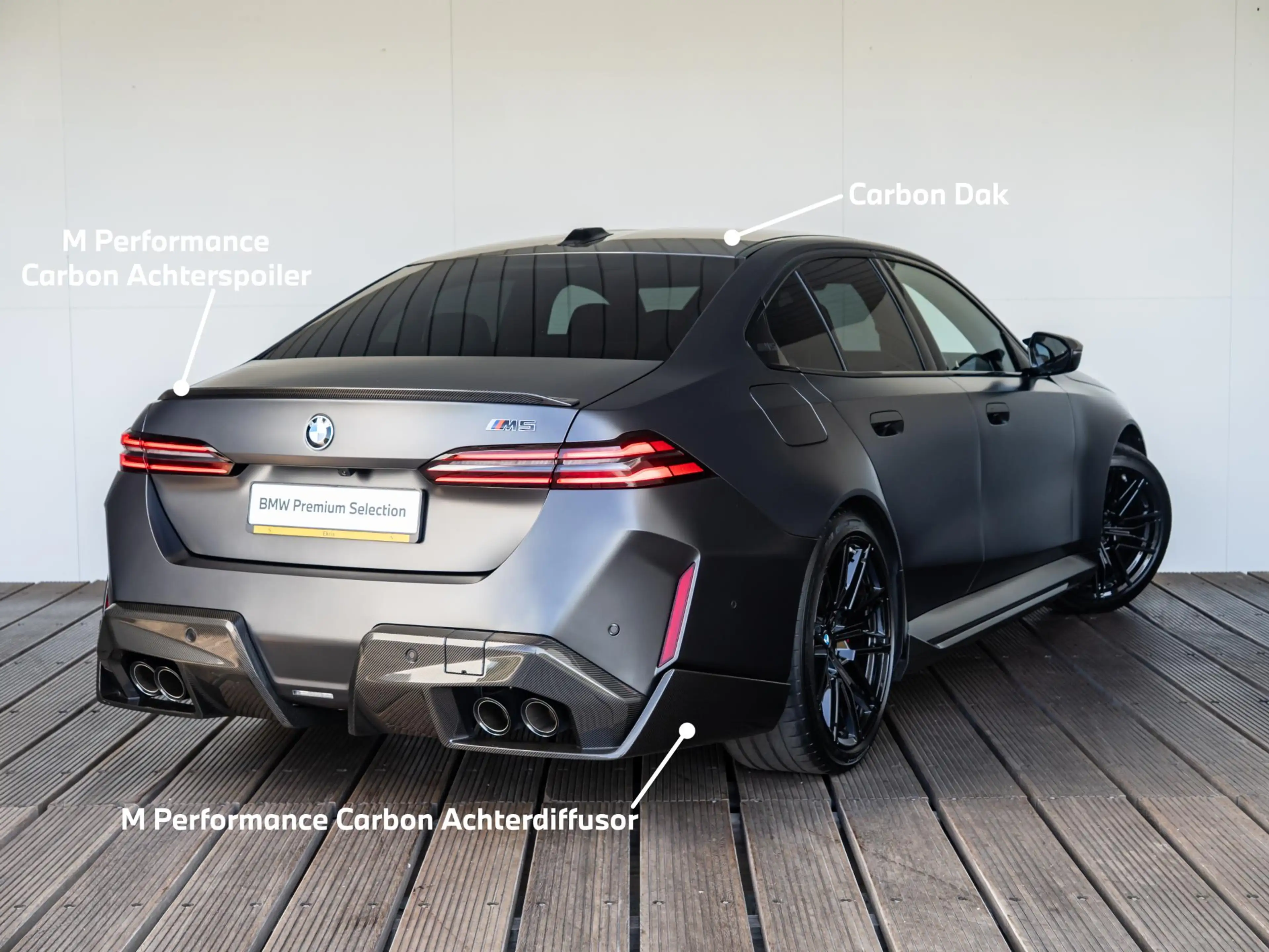 BMW M5 | M Performance Carbon Pack | Carbon dak | 5 Jaar — photo 3