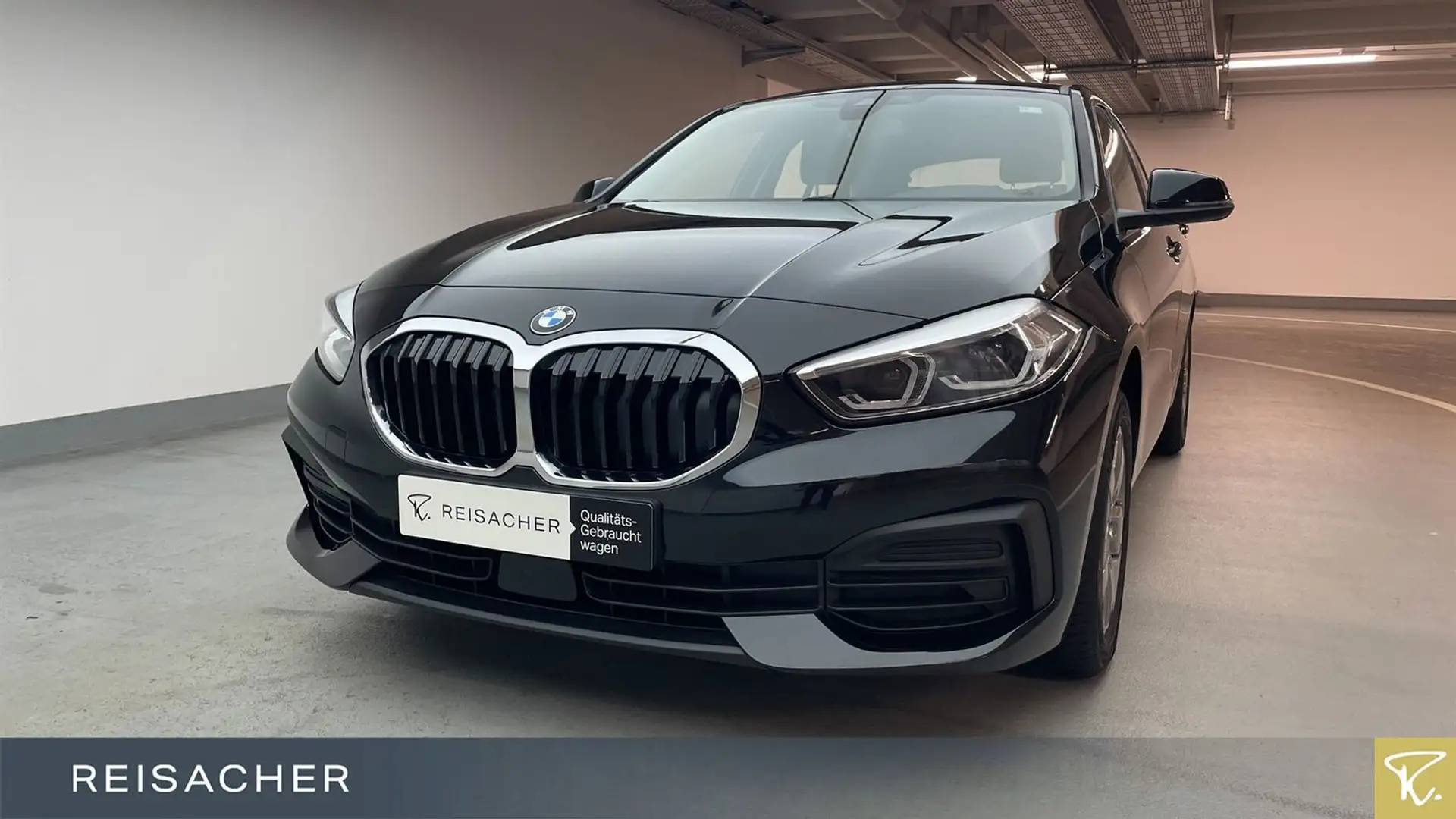 BMW 118 iA Advantage DKG LCProf PA Lordose LED Tempom Schwarz - 1