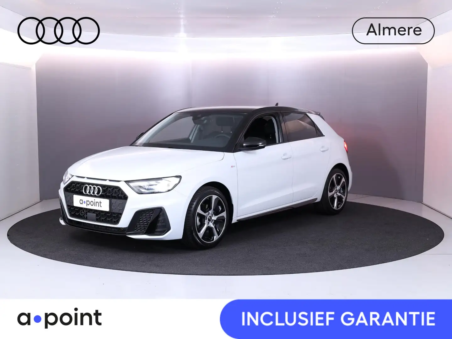 Audi A1 Sportback 30 TFSI S edition Private lease vanaf €5 Wit - 1