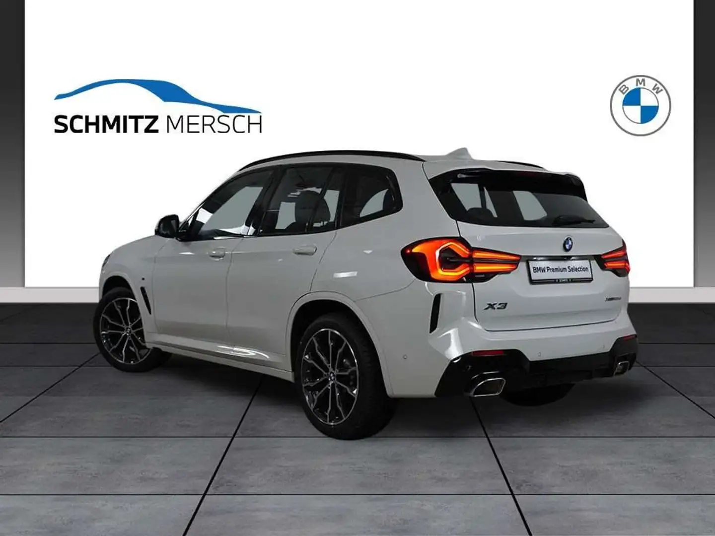 BMW X3 xDrive20d M-Sport Blanc - 2