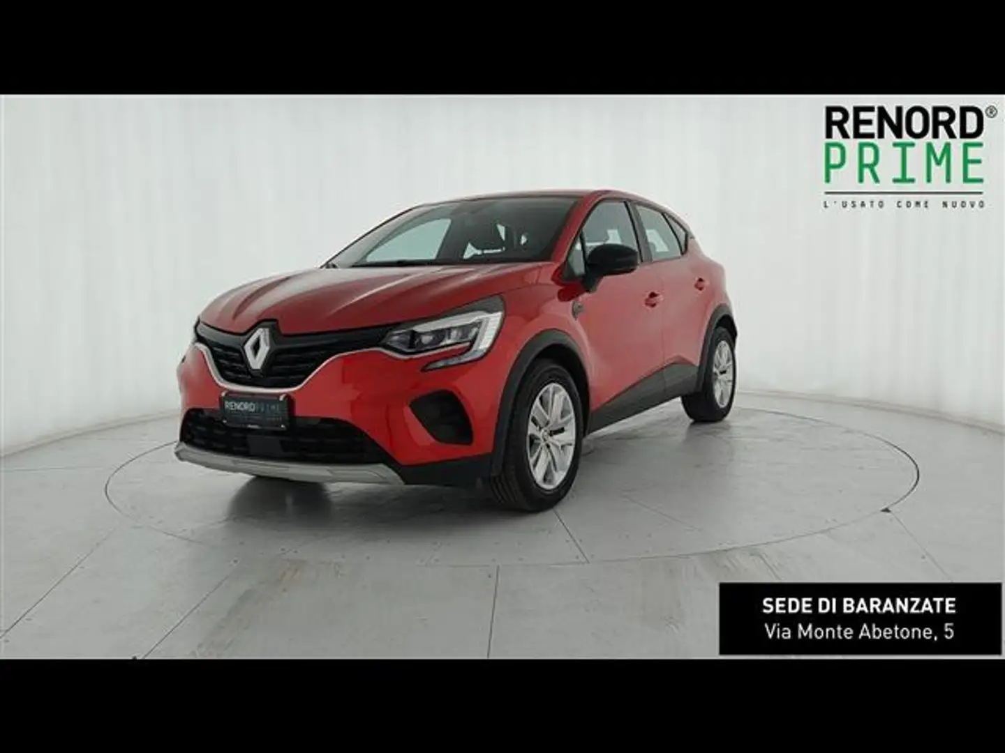 Renault Captur 1.0 tce Zen Gpl 100cv my21 Rosso - 1