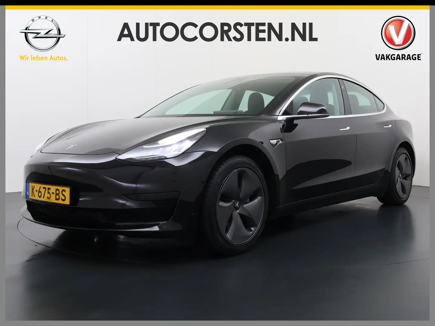 Tesla Model 3 RWD SR+ 325PK Trekhaak Lmv 18" AutoPilot FSD Leder Siyah - 1