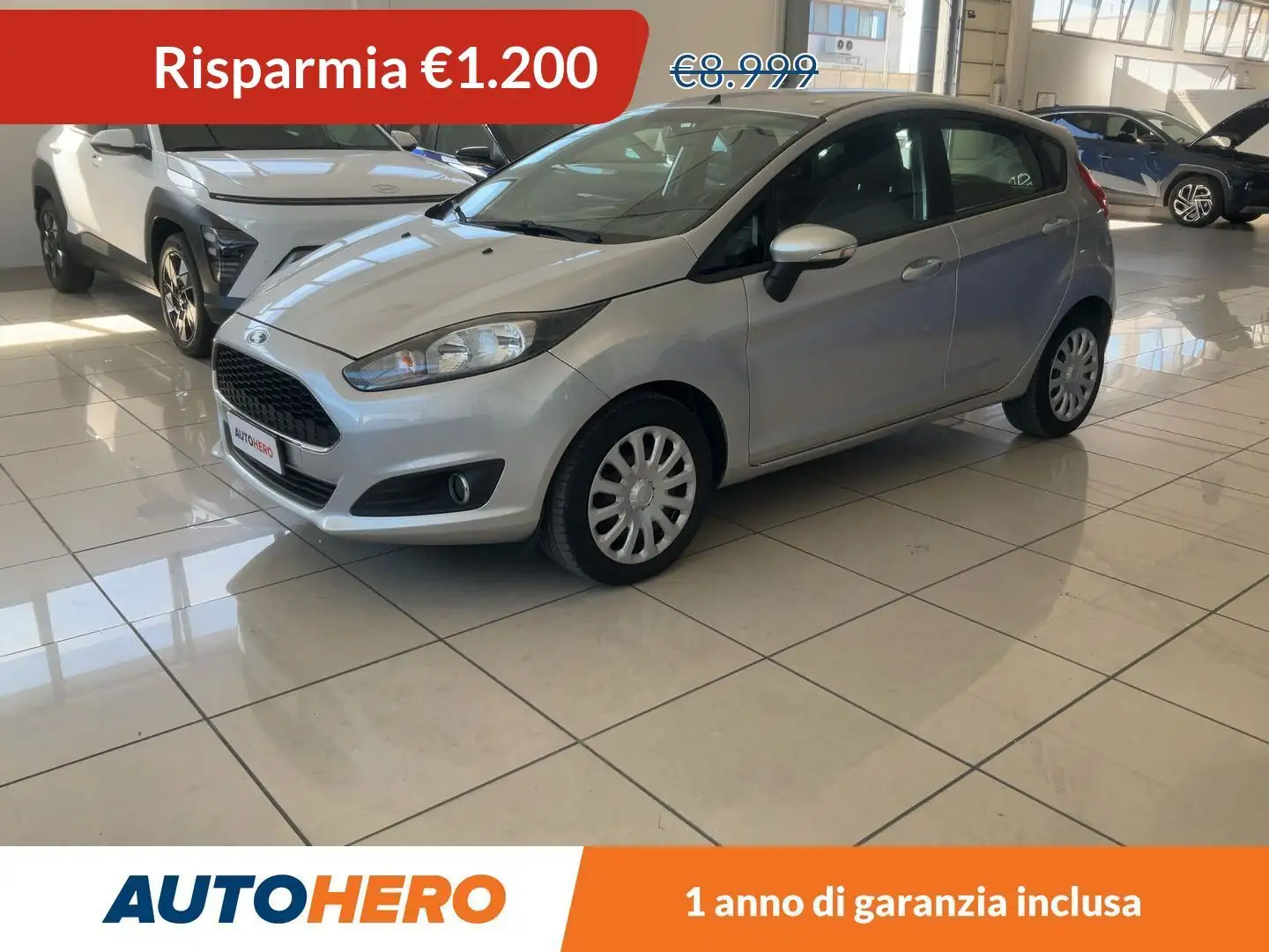 Ford Fiesta 1.5 TDCi Plus 75 CV Gris - 1