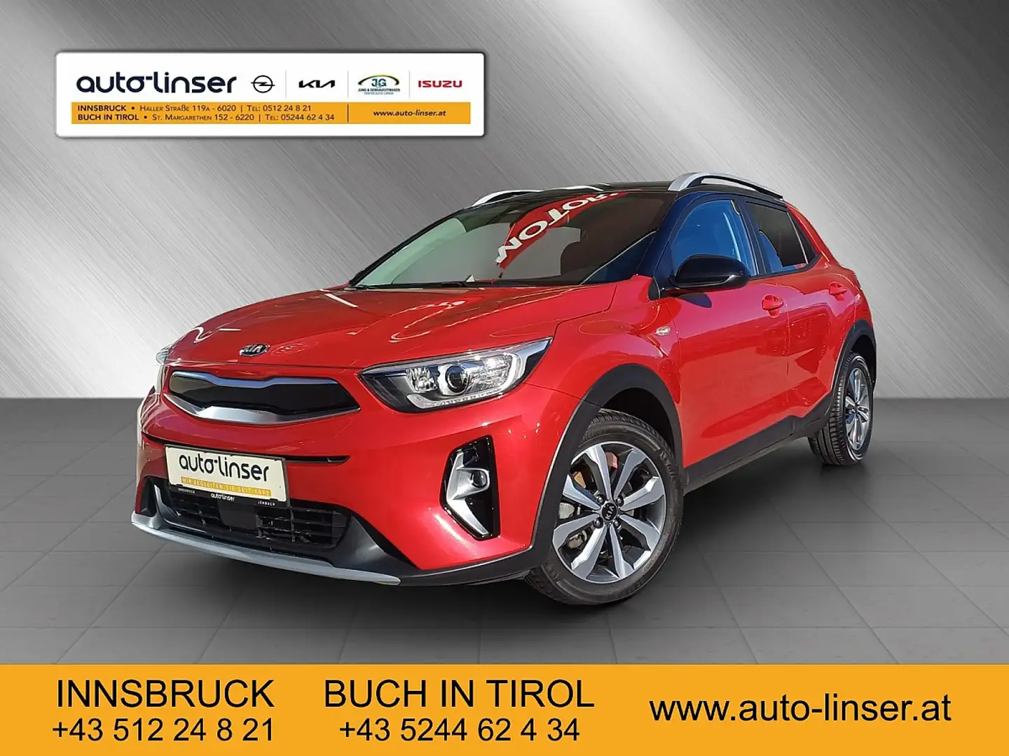 Kia Stonic 1,0 TGDI GPF ISG 25 Jahre Rot - 1