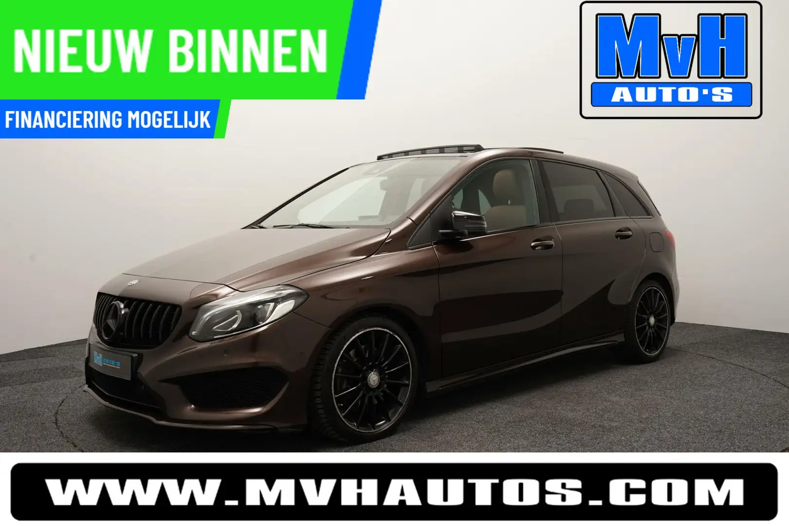 Mercedes-Benz B 250 4Matic Prestige|AMG|BOMVOL!|PANO|LED Коричневий - 1