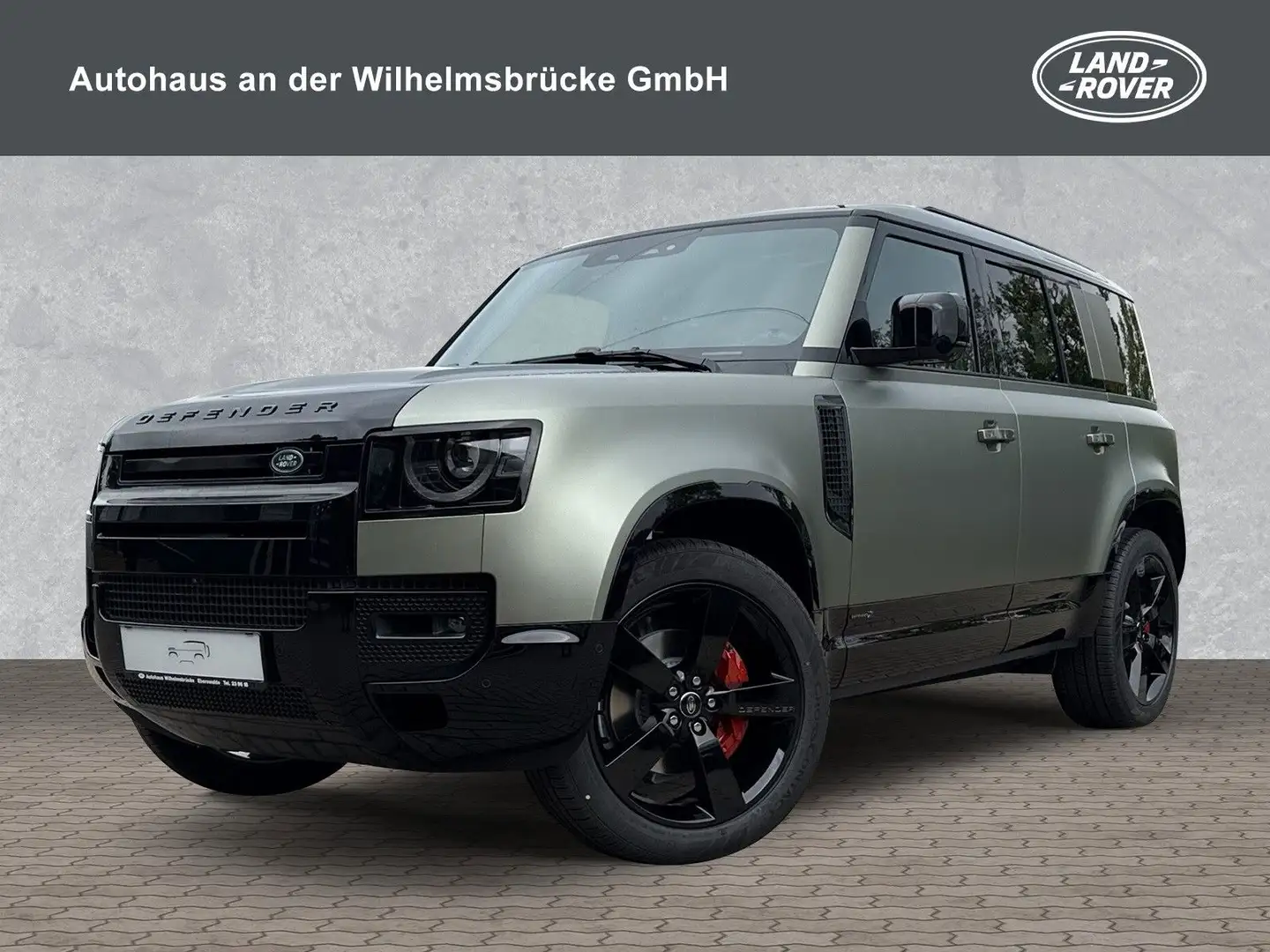 Land Rover Defender 110 D300 X SHZ/22"LM/AHK Green - 1