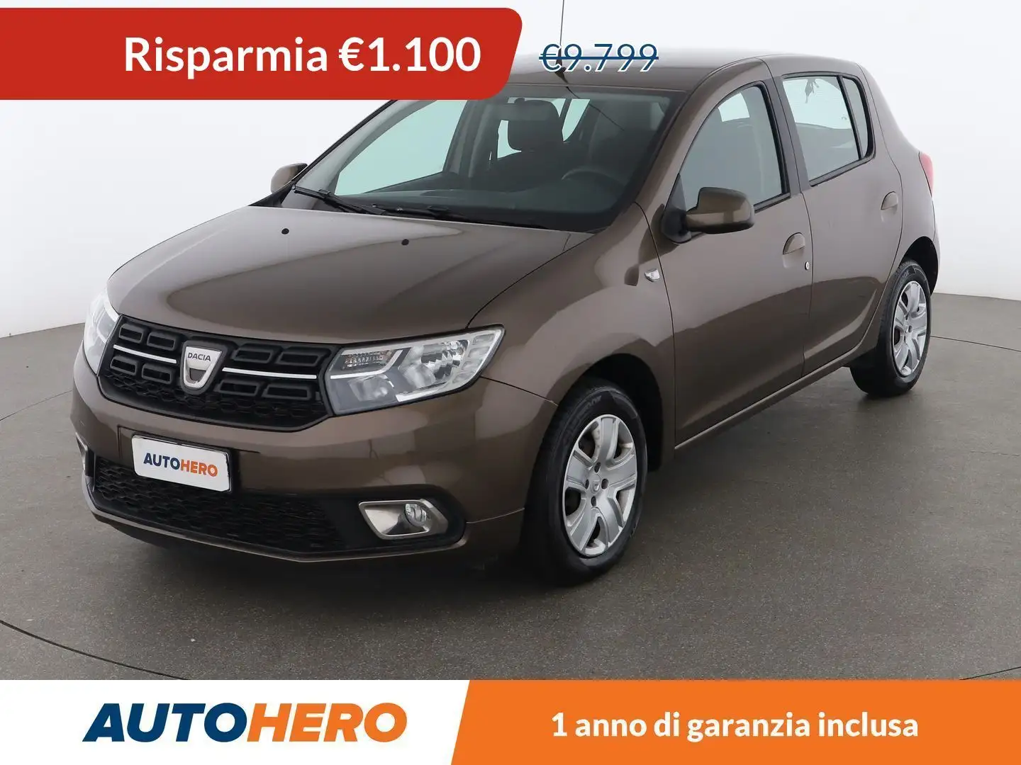 Dacia Sandero 1.0 SCe Streetway Comfort 75 CV Brun - 1