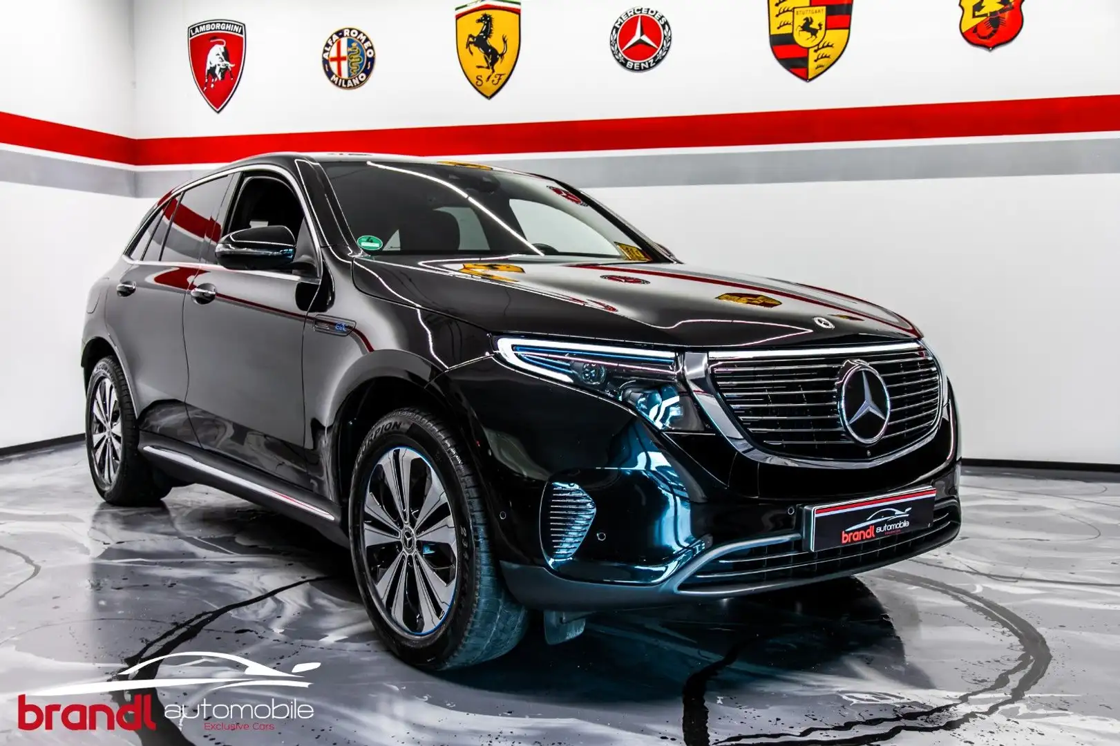 Mercedes-Benz EQC 400 400 4Matic / DE / Garantie / 9k Ausstattung Fekete - 2