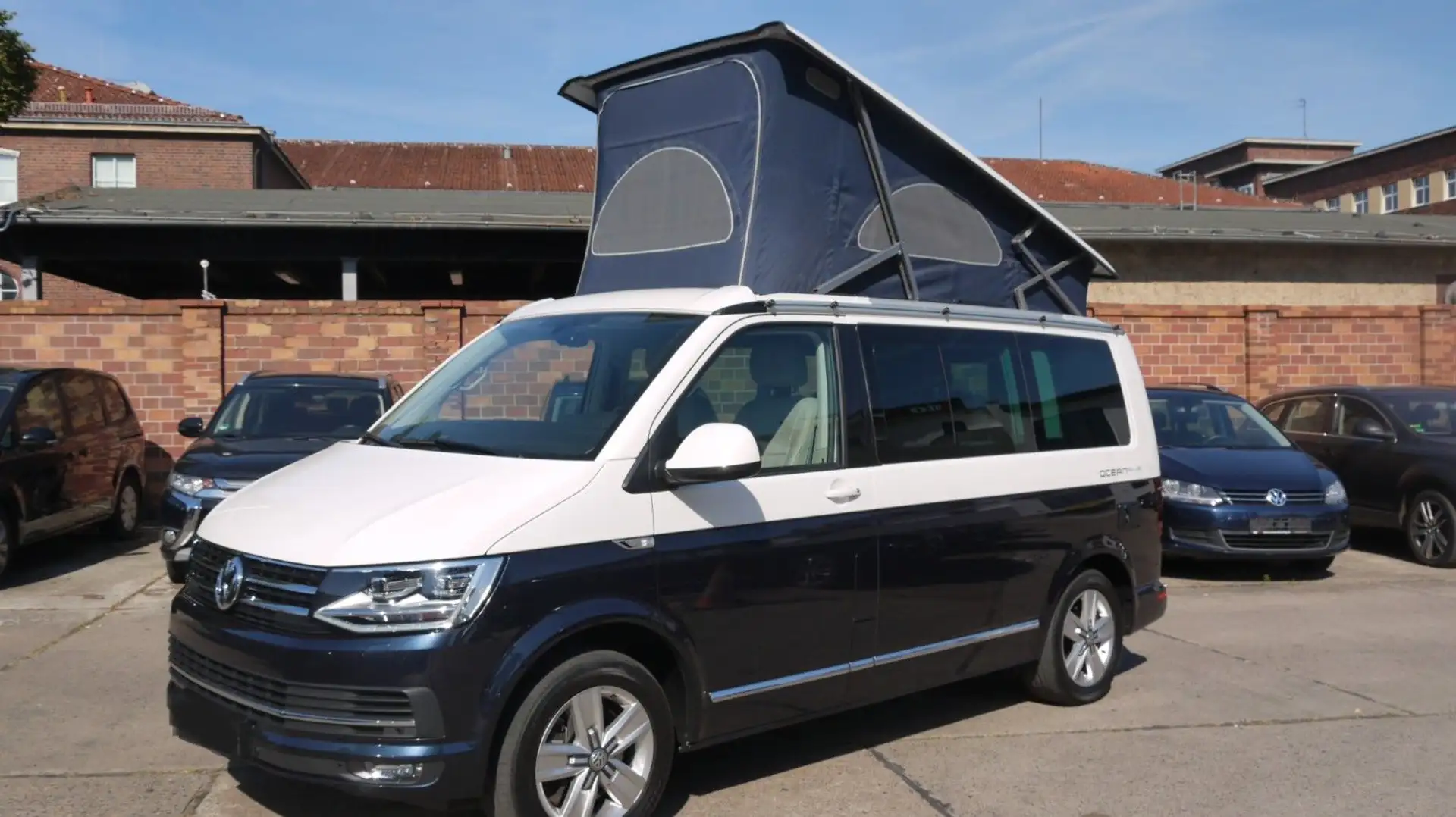 Volkswagen T6 California Ocean Blue/Dusche/LED/Kamera Blauw - 1