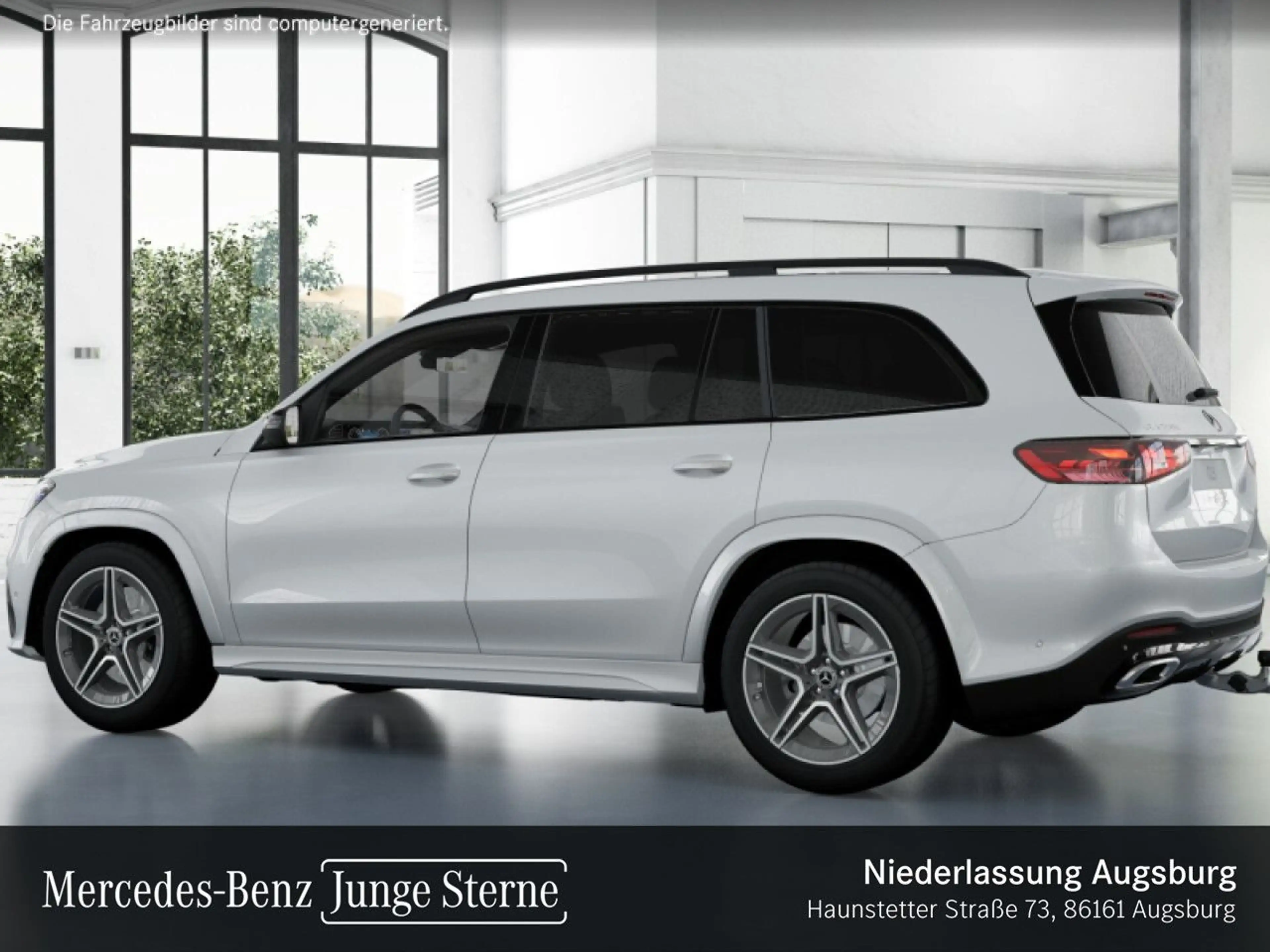 Mercedes-Benz GLS 350 d 4M AMG+NIGHT+PANO+360+AHK+MULTIBEAM+SPUR — photo 14