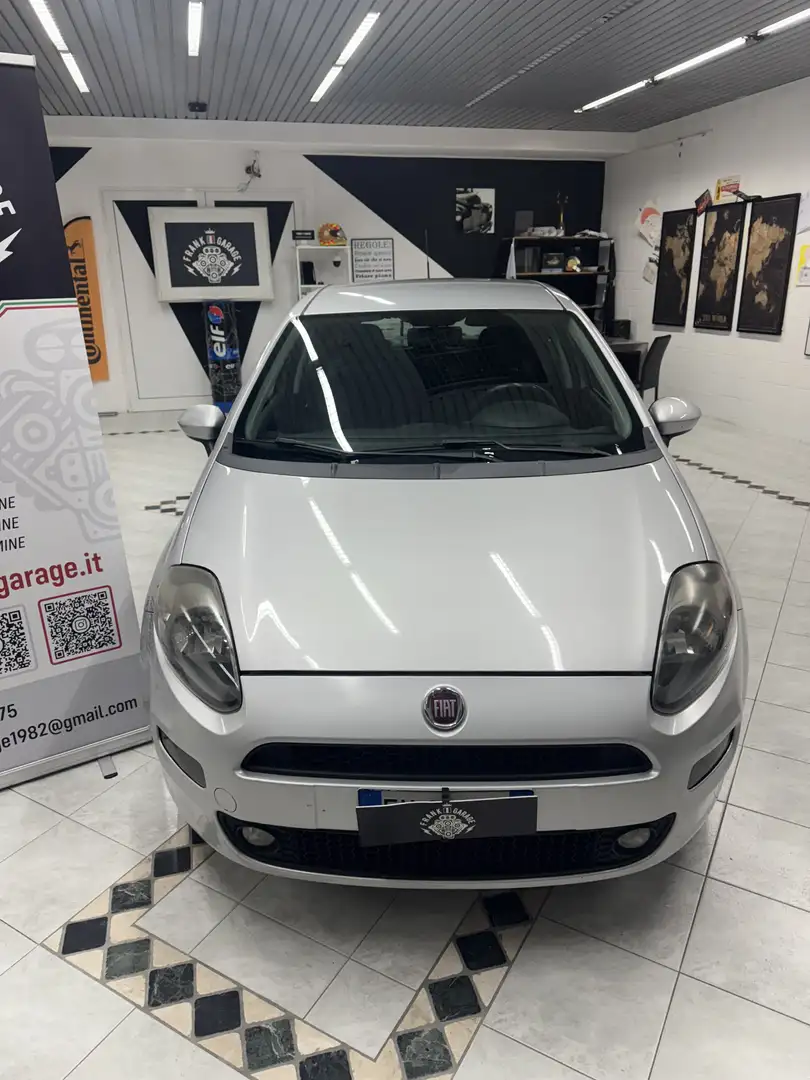 Fiat Grande Punto 5p 1.3mjt Actual s&s 75cvCATENA NUOVA,UNICO PROPRI Argent - 1