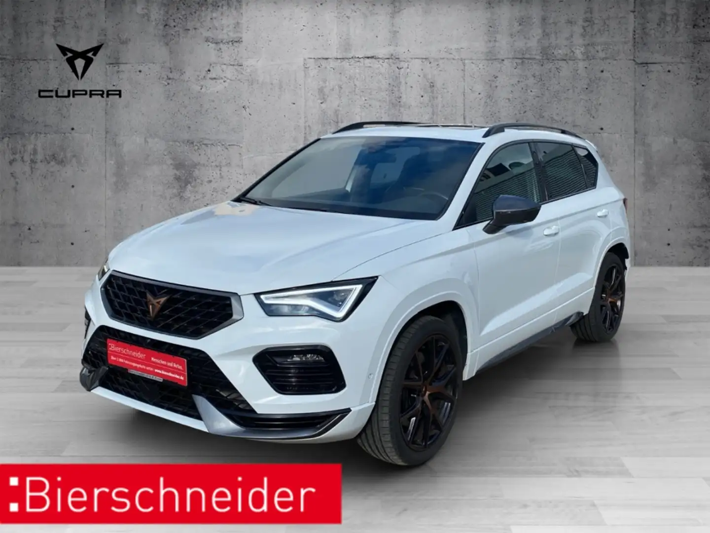 CUPRA Ateca VZ 2.0 TSI 4Drive DSG AKRAPOVIC AHK Pano FaPa Weiß - 1