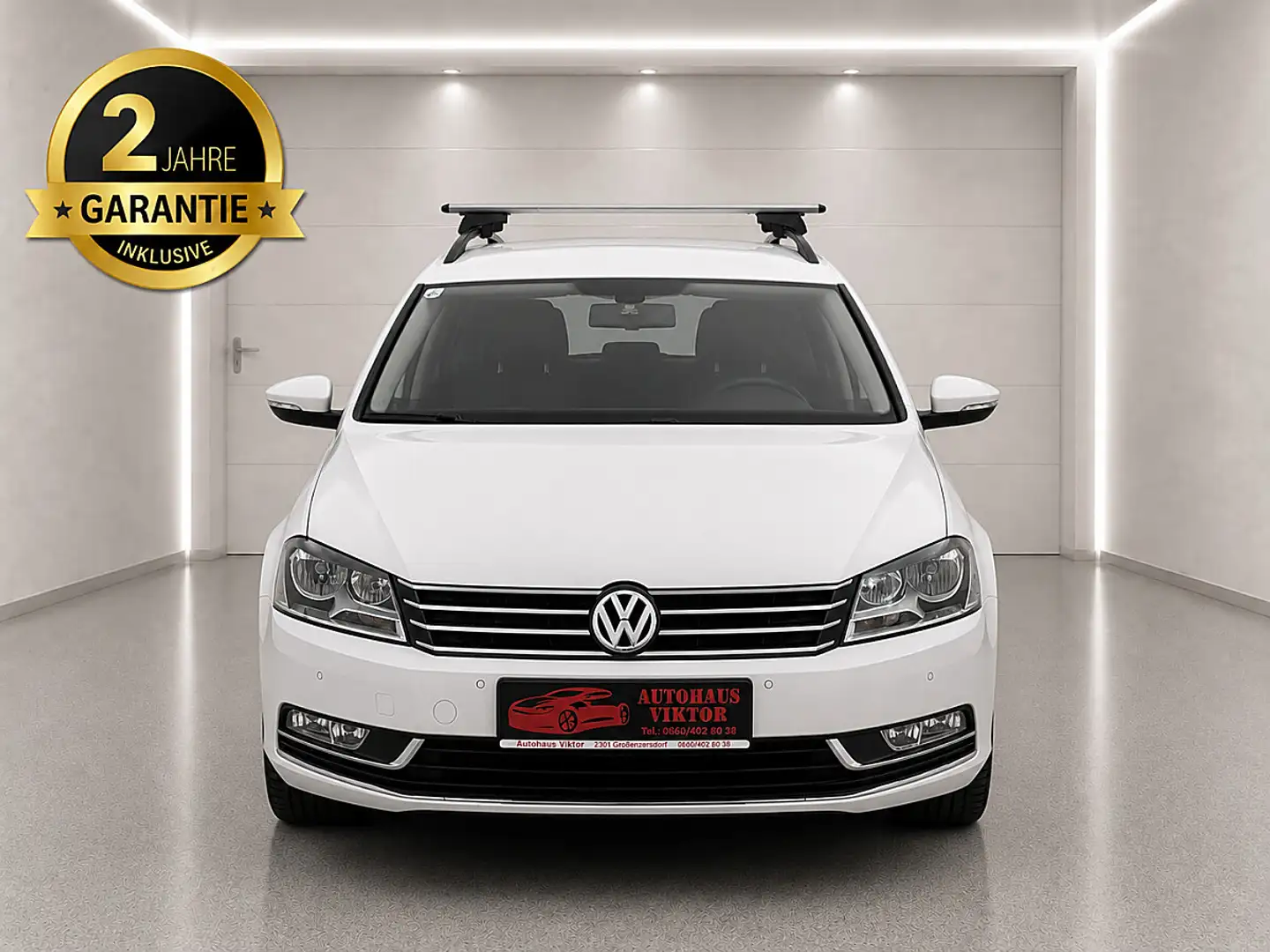 Volkswagen Passat Variant Comfortline BMT TDI DPF 4Motion Weiß - 2