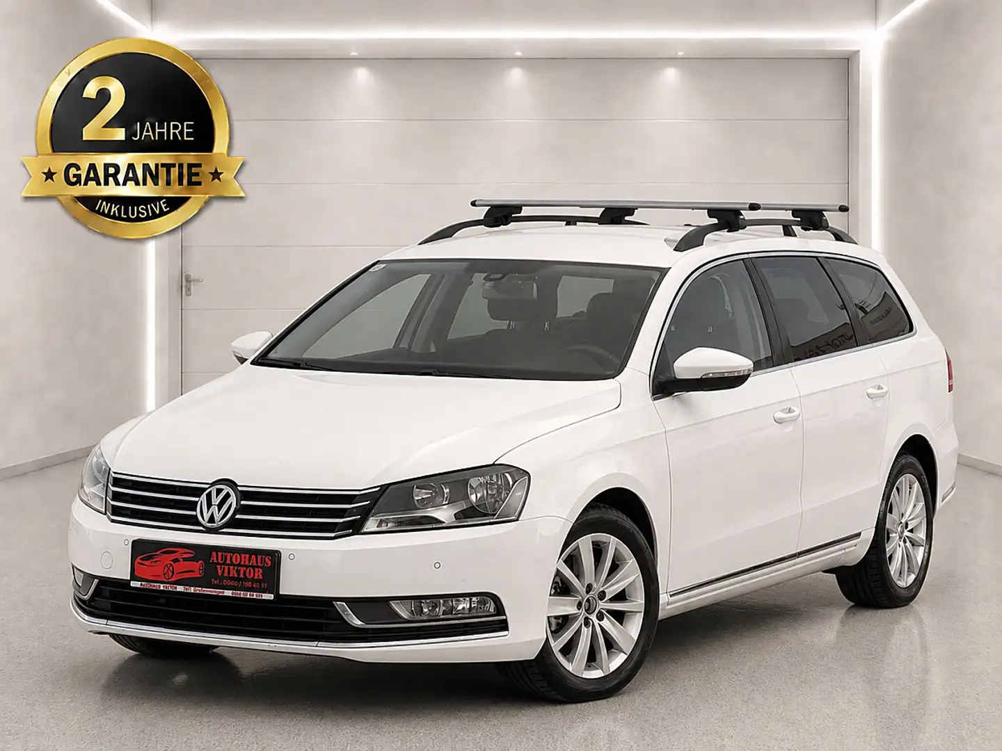 Volkswagen Passat Variant Comfortline BMT TDI DPF 4Motion Weiß - 1