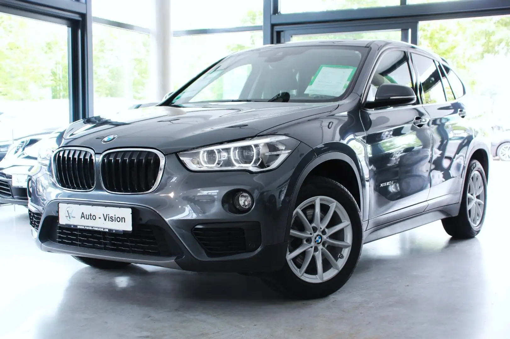BMW X1 xDrive 20d (F48) Advantage*Unfallfrei*1Vorb. Grau - 1