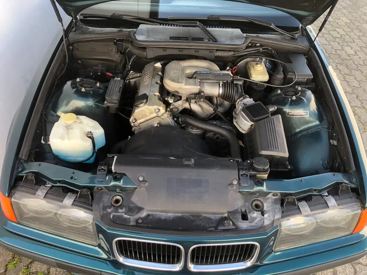 BMW 318i E36 Cabrio ele. Verdeck/Leder/LM+M&S, foto 9